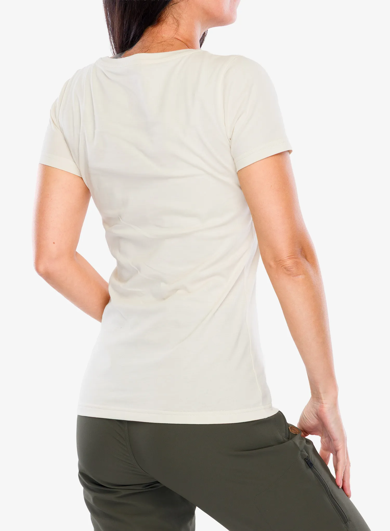 Fjallraven 1960 Logo T-shirt Női póló - chalk white