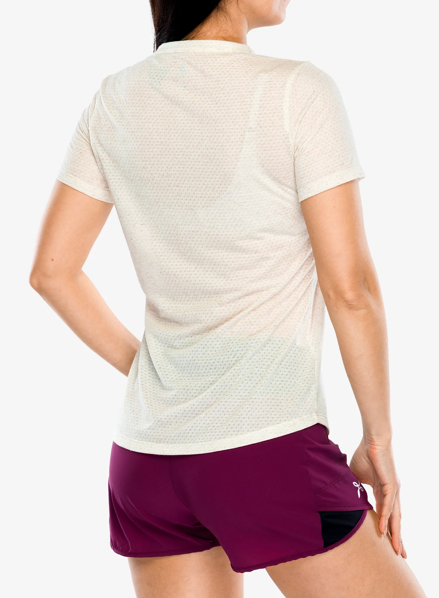Odlo Essential Linencool T-Shirt Crew Neck S/S Női póló - zero dye melange