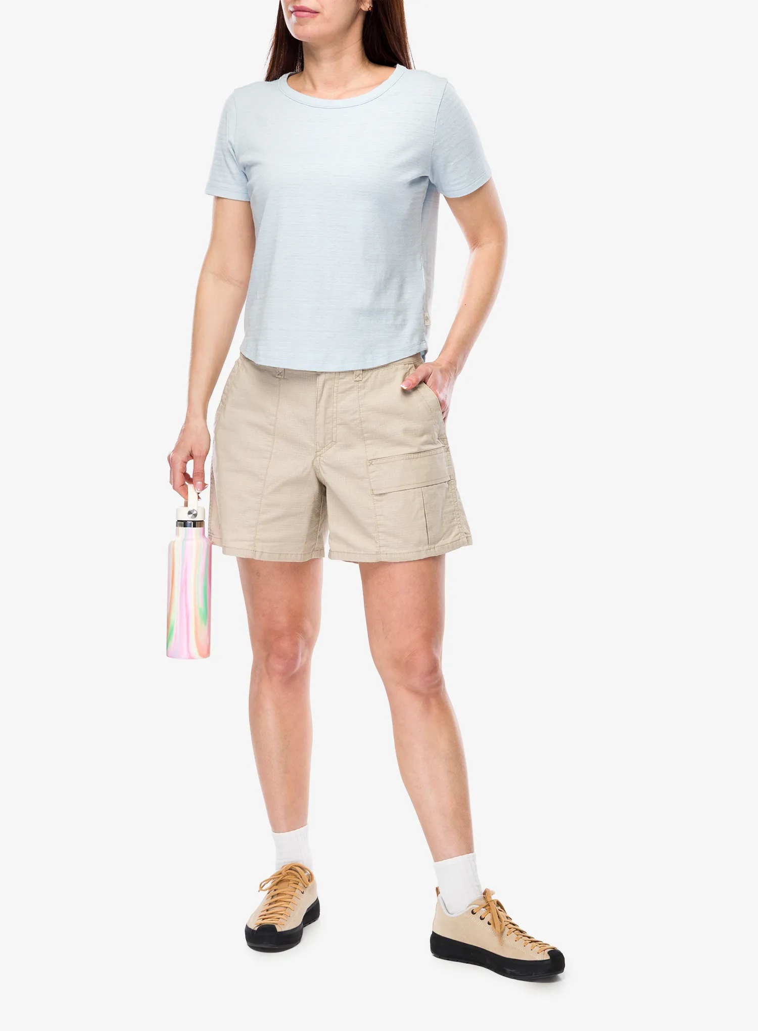Royal Robbins Vacationer Boxy Tee Női póló - skyway str