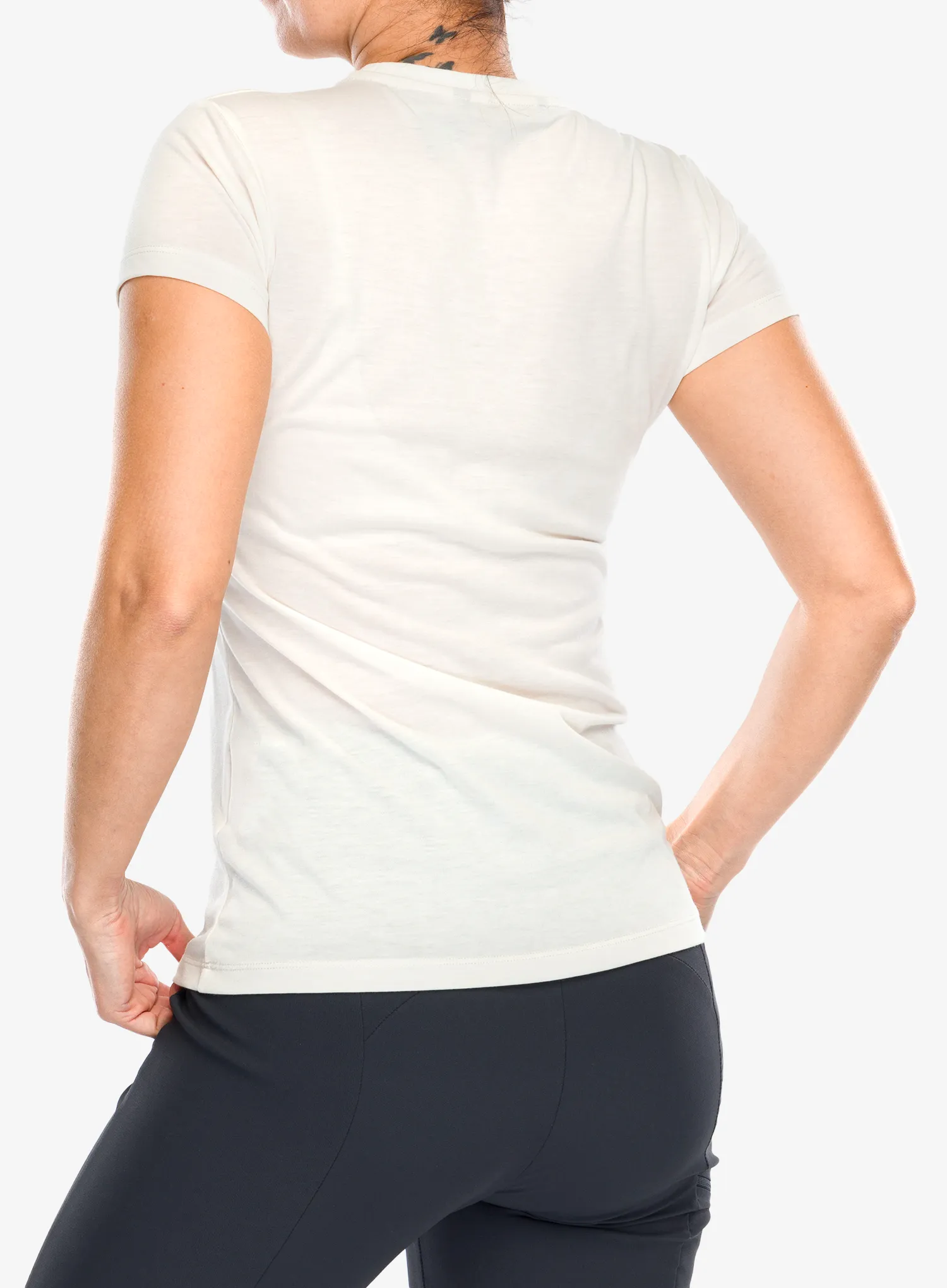 Salewa Solid Dry S/S Tee Női póló - white