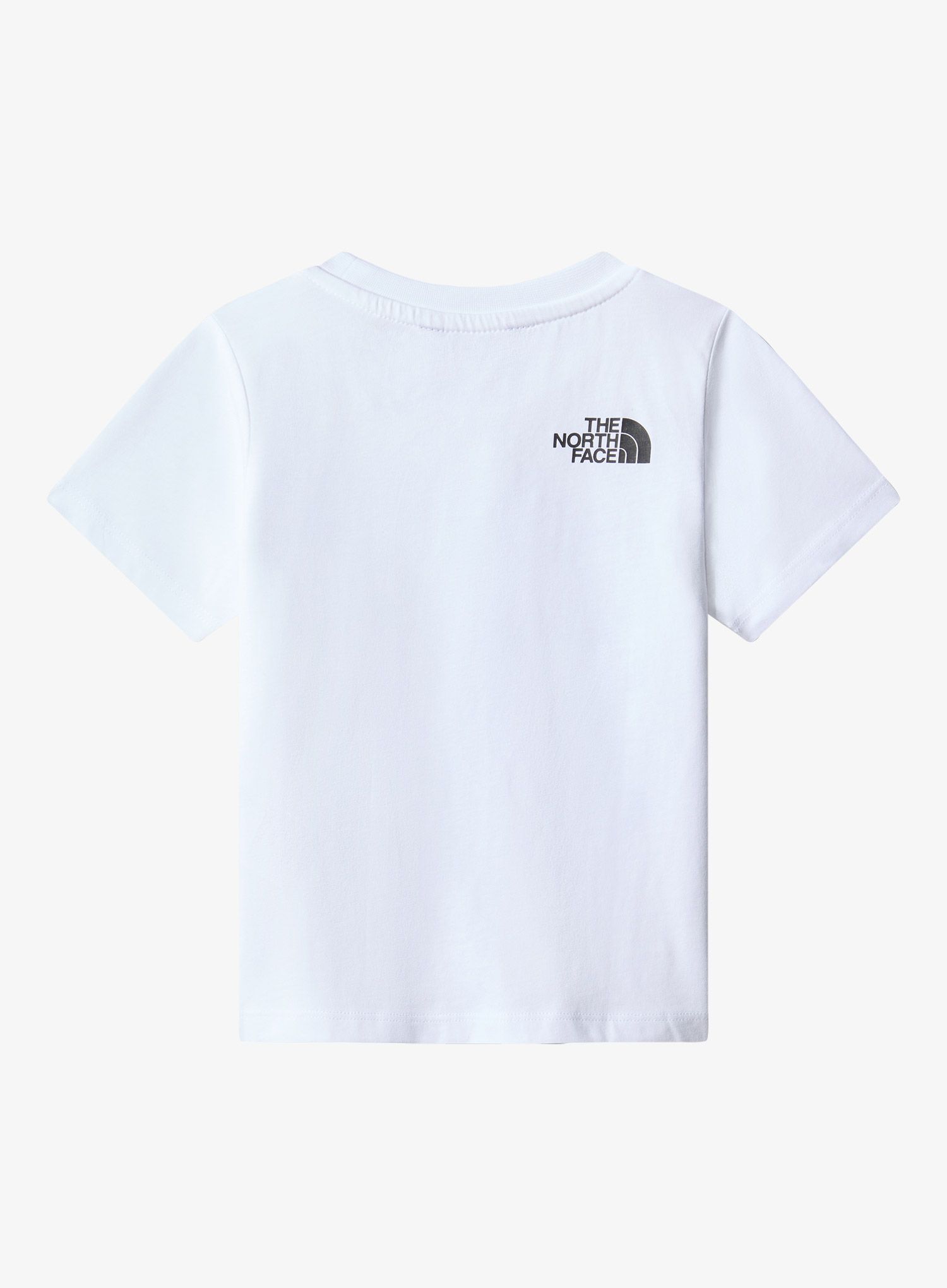 The North Face S/S Outdoor Graphic Tee Póló gyerekeknek - white/steel blue