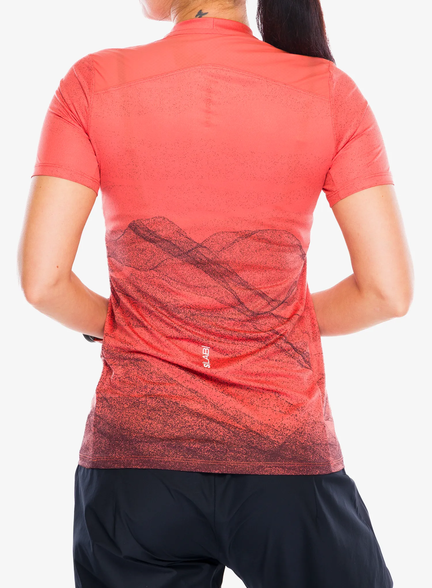 Salomon S/Lab Ultra Tee Női futópólók - aop burnt siege