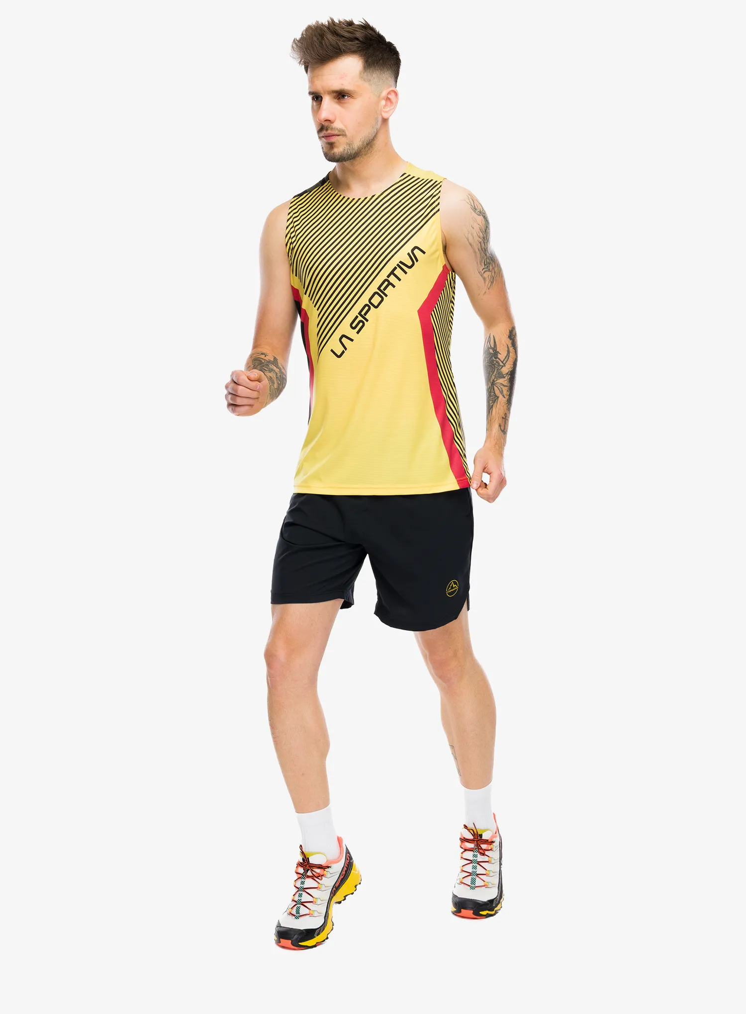 La Sportiva Flow Tank Futópóló - black/yellow
