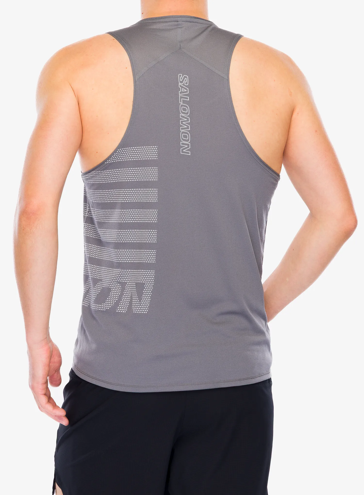 Salomon Sense Aero Singlet GFX Futópóló - castel