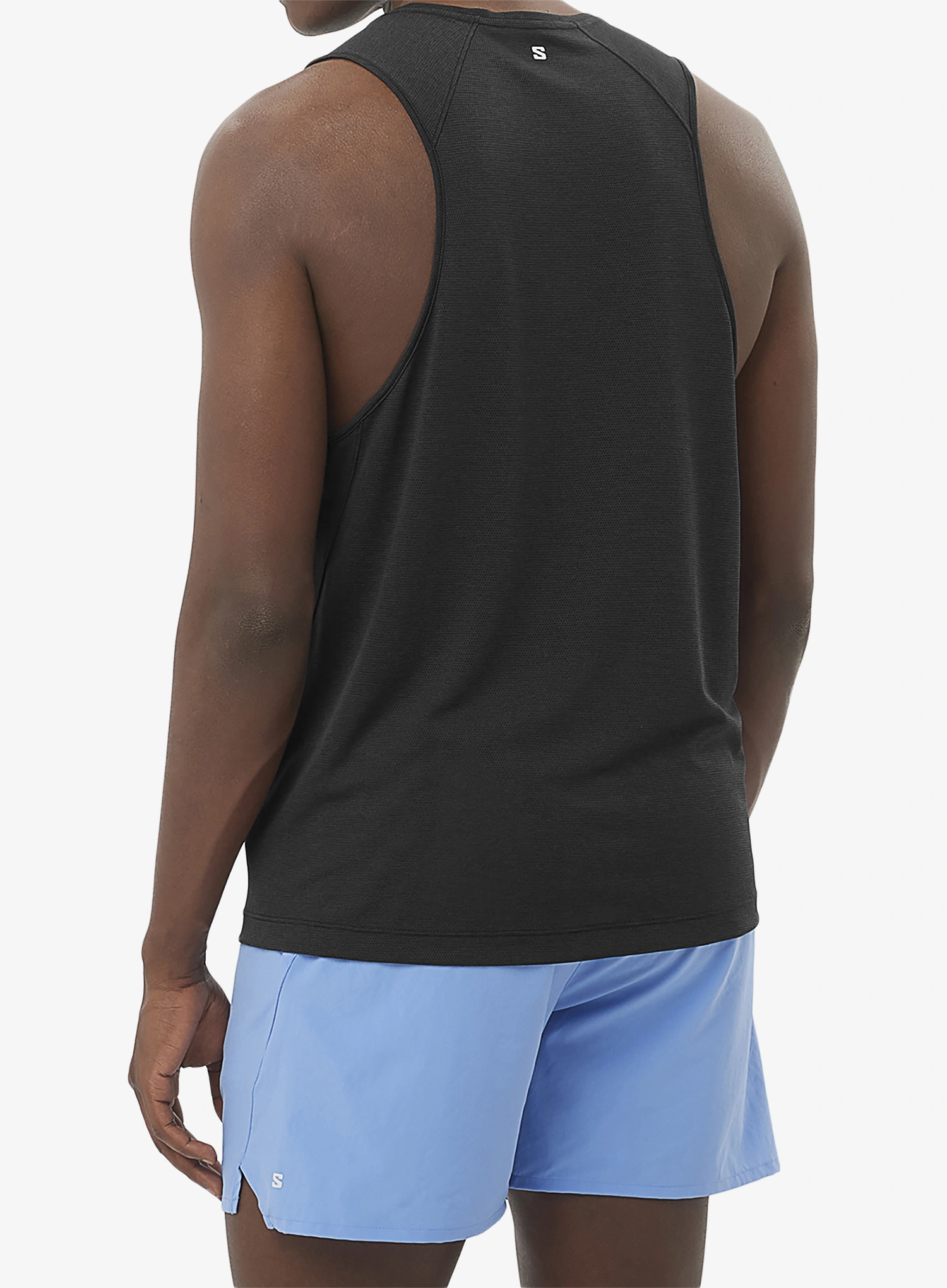 Salomon Shkout Core Tank Futópóló - deep black