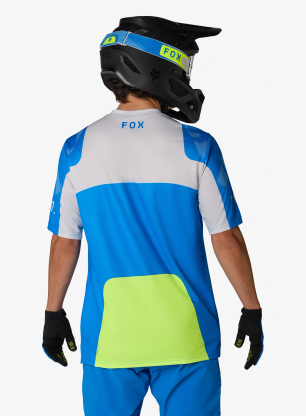Fox Ranger SS Jersey Tactile Mtb póló - blue jewel