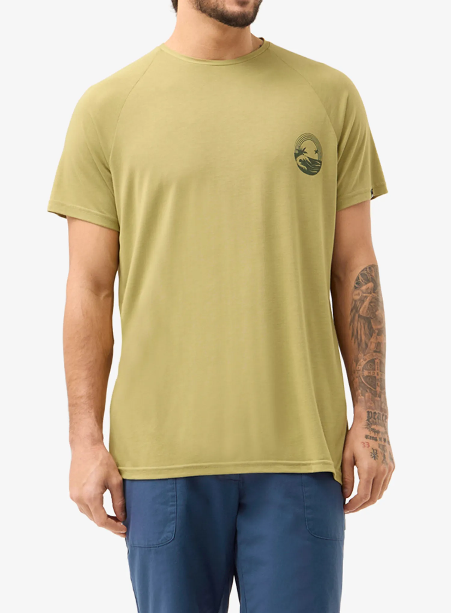 Flov Powell Póló - olive/olive