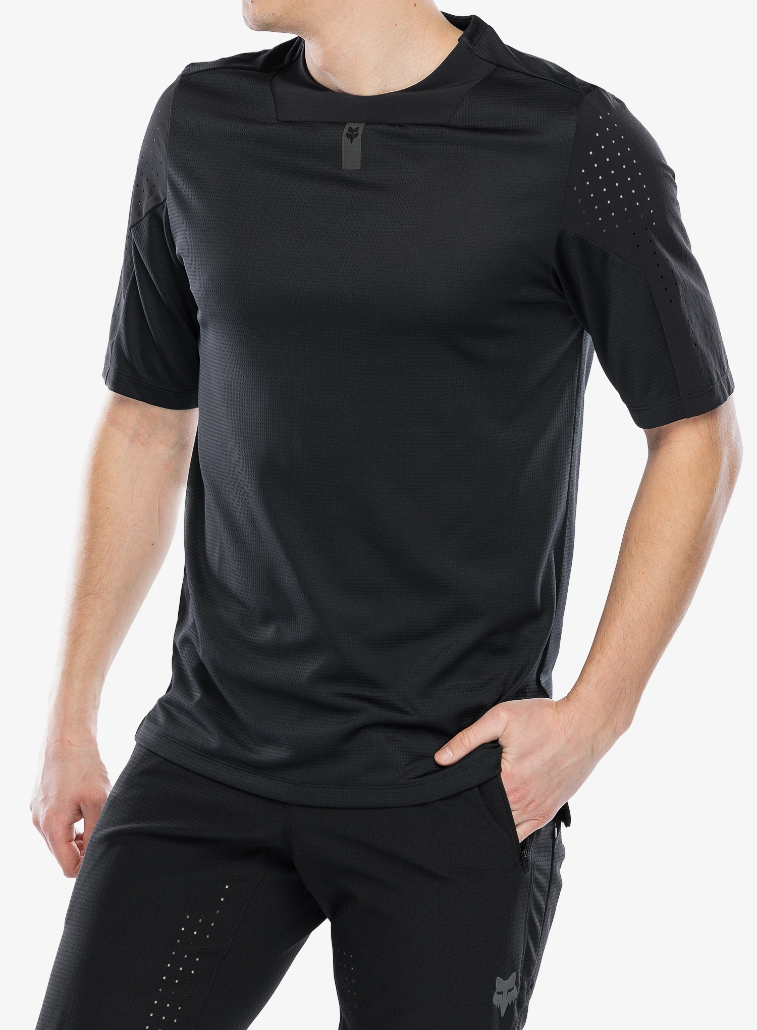 Fox Defend SS Jersey Póló - black