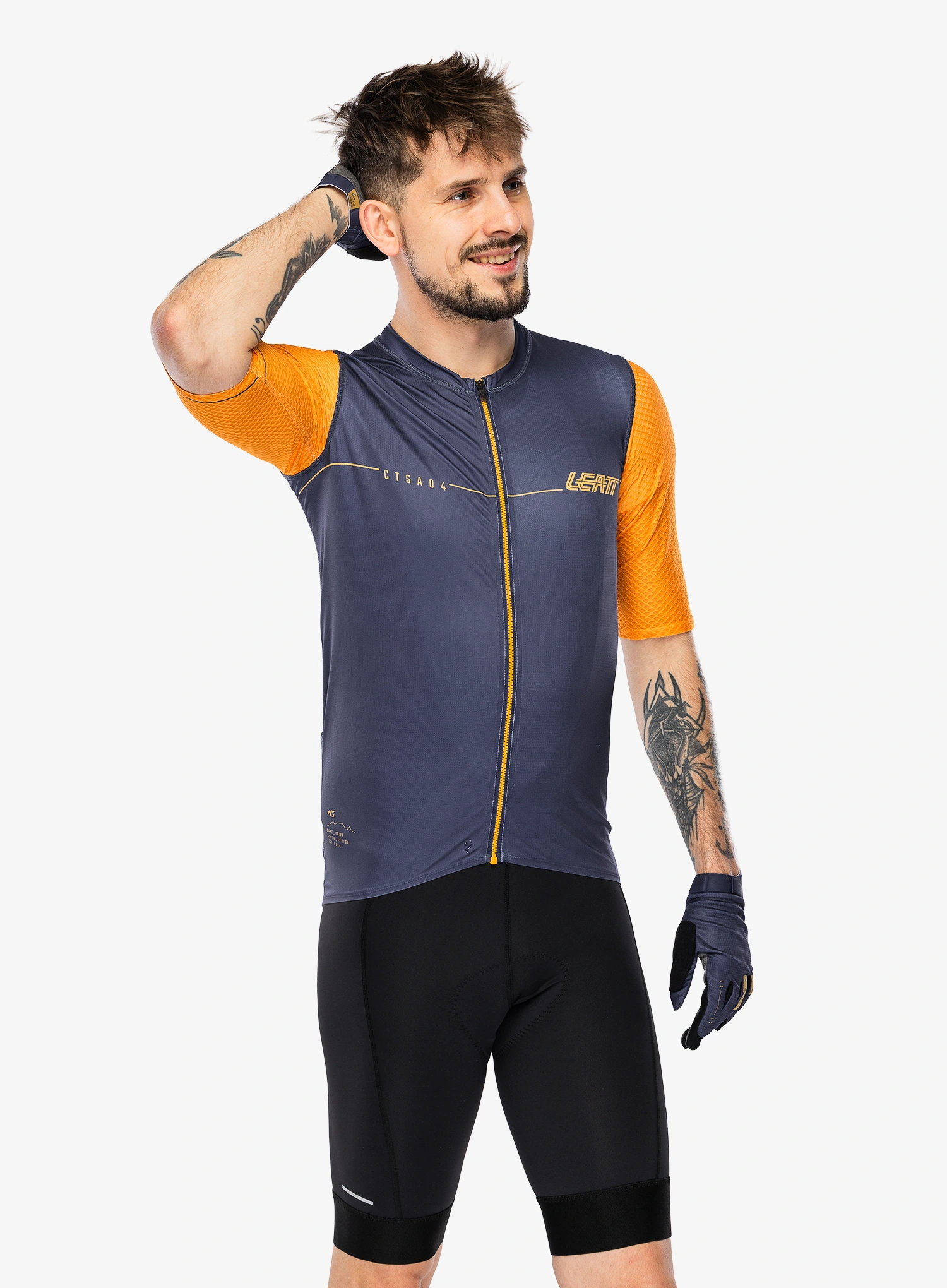 Leatt Jersey MTB Endurance 6.0 Póló - galaxy blue