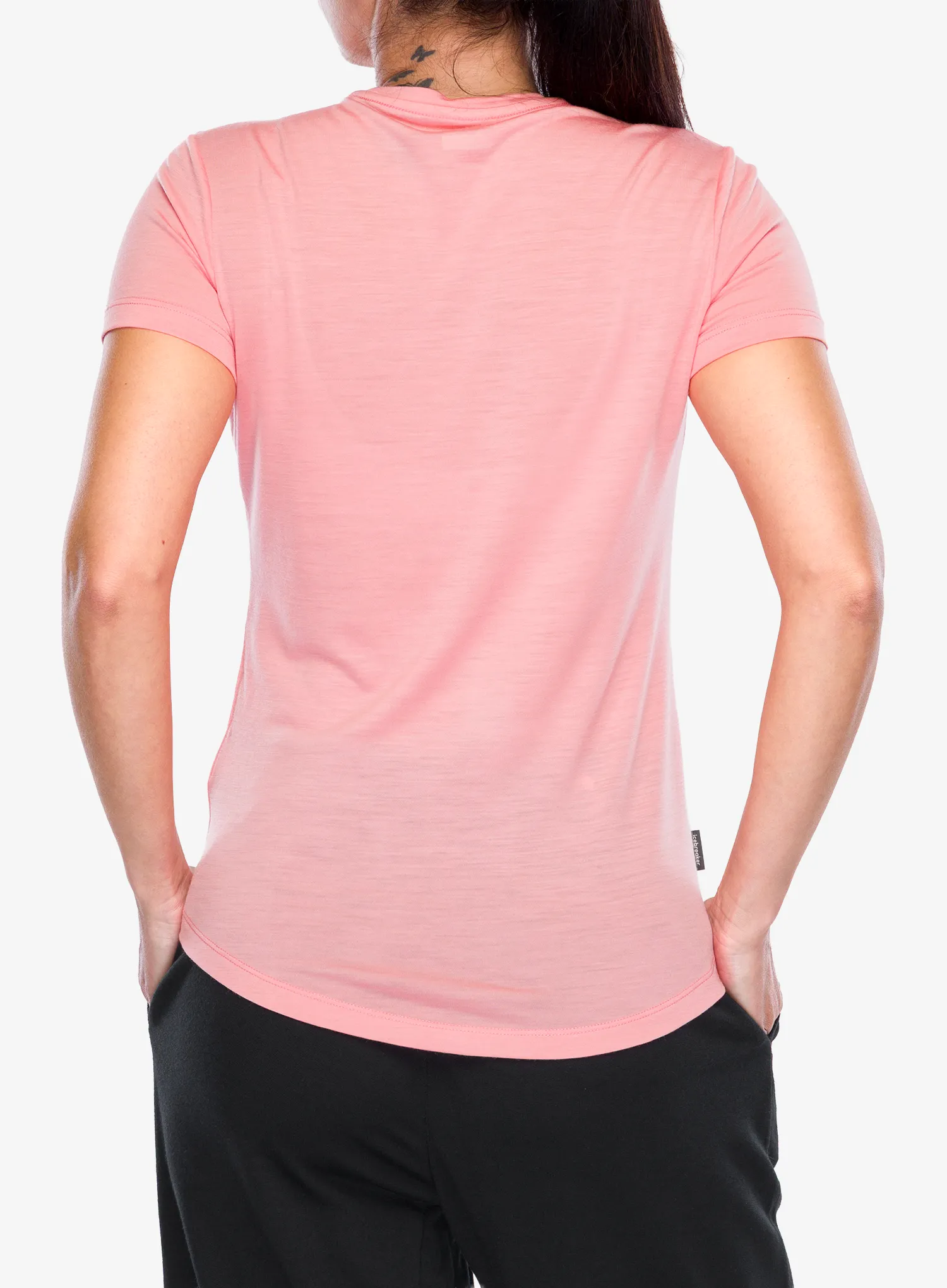 Icebreaker Merino 125 Cool-Lite Sphere III SS Tee Női merino gyapjú póló - acid pink