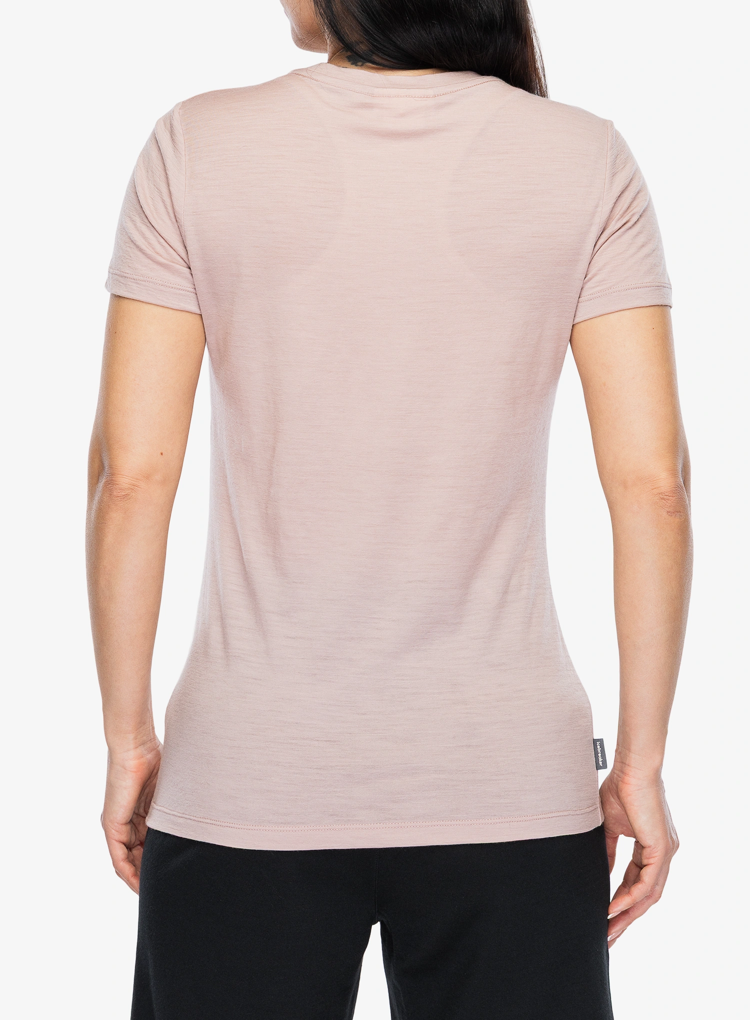 Icebreaker Merino 150 Tech Lite III SS Tee Női merino gyapjú póló - pink quartz
