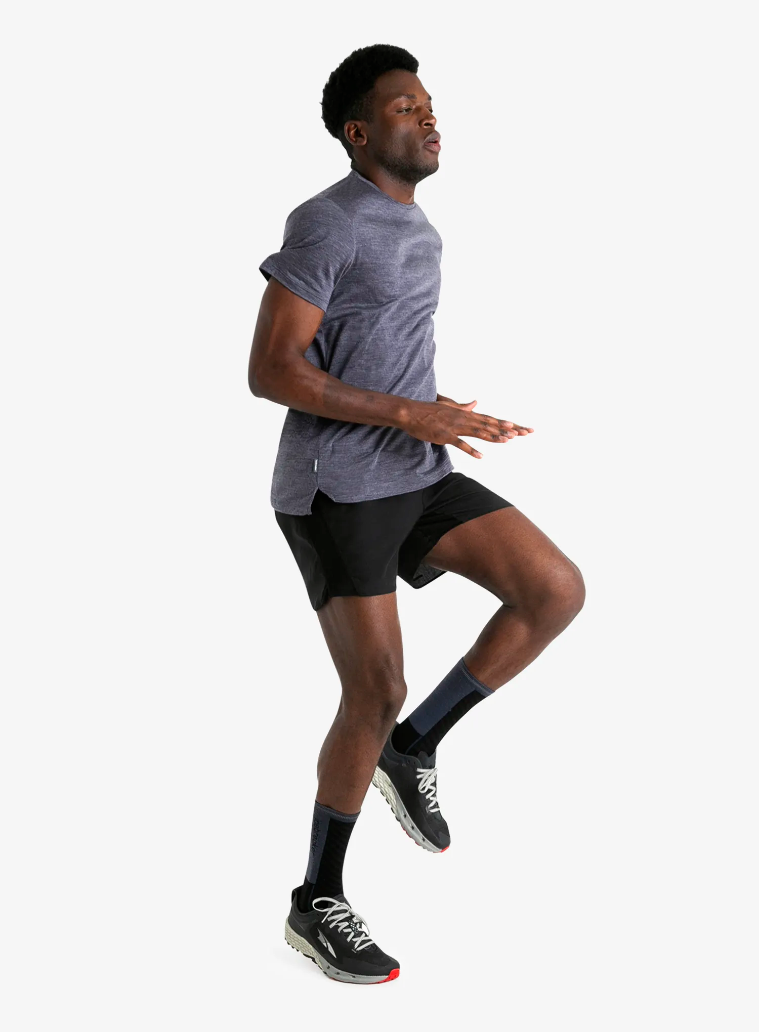 Icebreaker Merino 125 Cool-Lite Sphere III SS Tee Merinó póló - midnight navy hthr