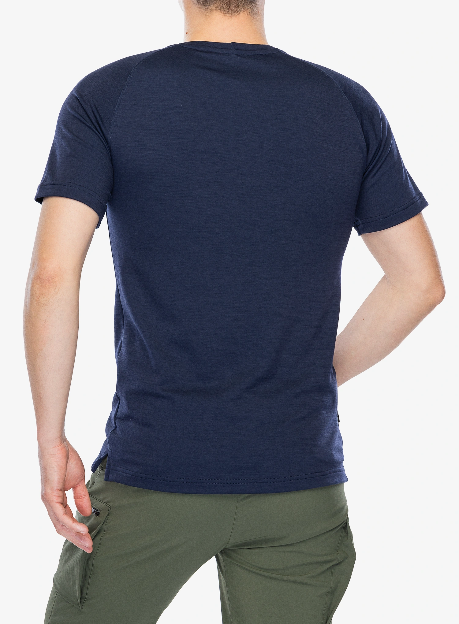 Sensor Merino Blend Moon SS Tee Merinó póló - deep blue