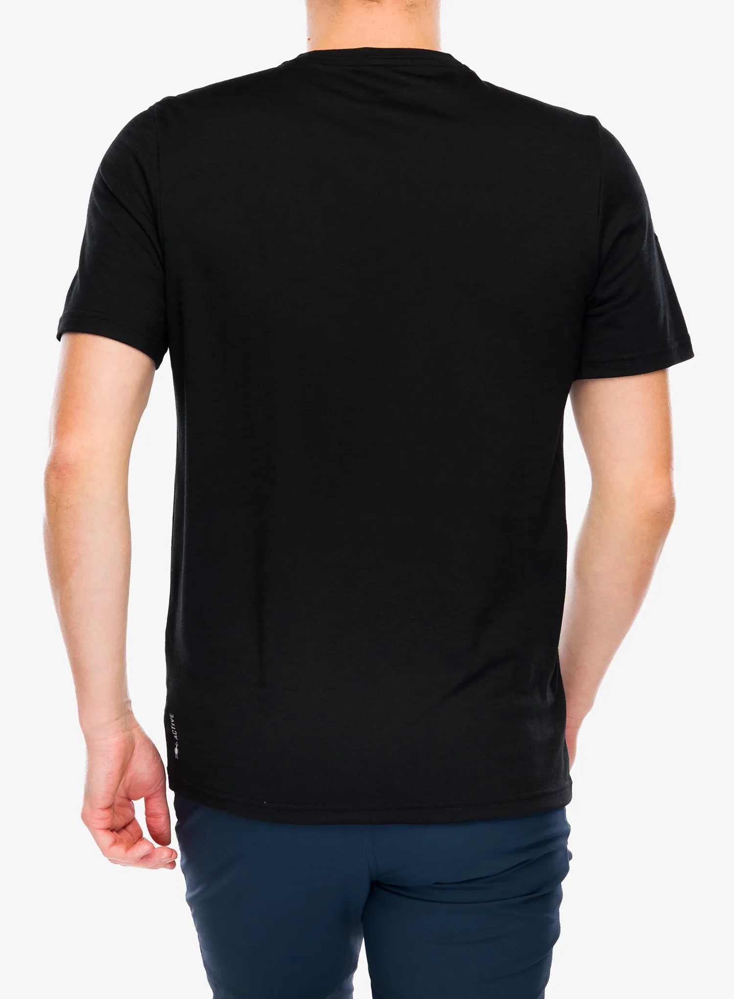 Smartwool Active Short Sleeve Merinó póló - black