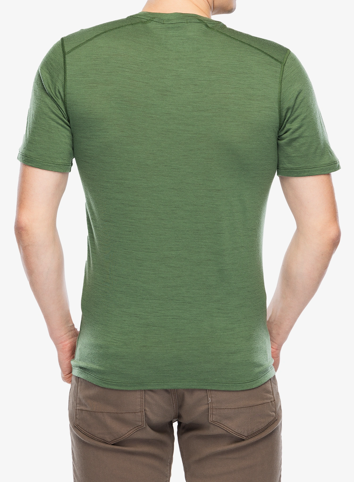 Smartwool Merino Short Sleeve Tee Boxed Merinó póló - fern green