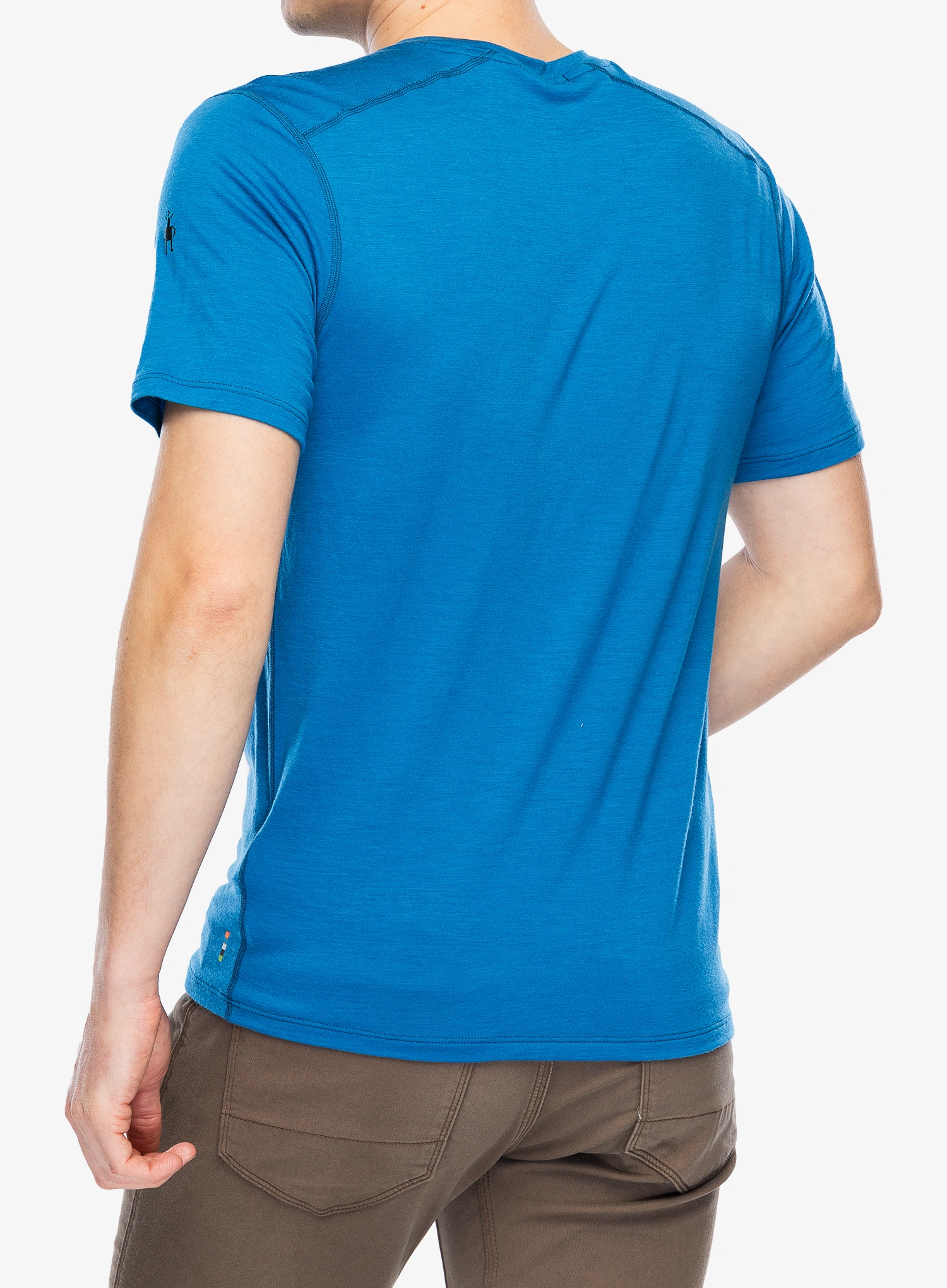 Smartwool Merino Short Sleeve Tee Boxed Merinó póló - nival blue
