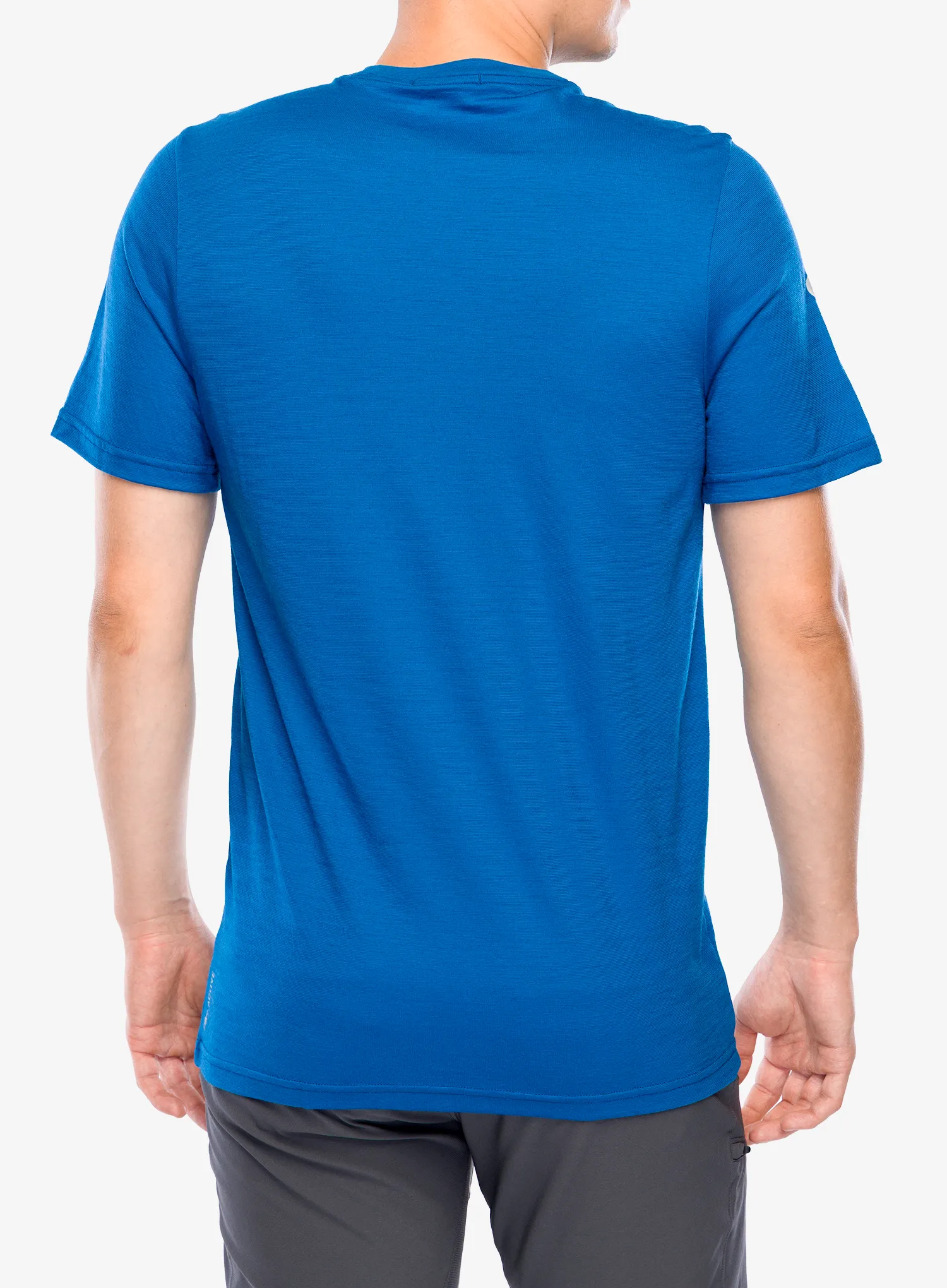 Smartwool Peak Energy Active Short Sleeve Graphic Tee Merinó póló - nival blue