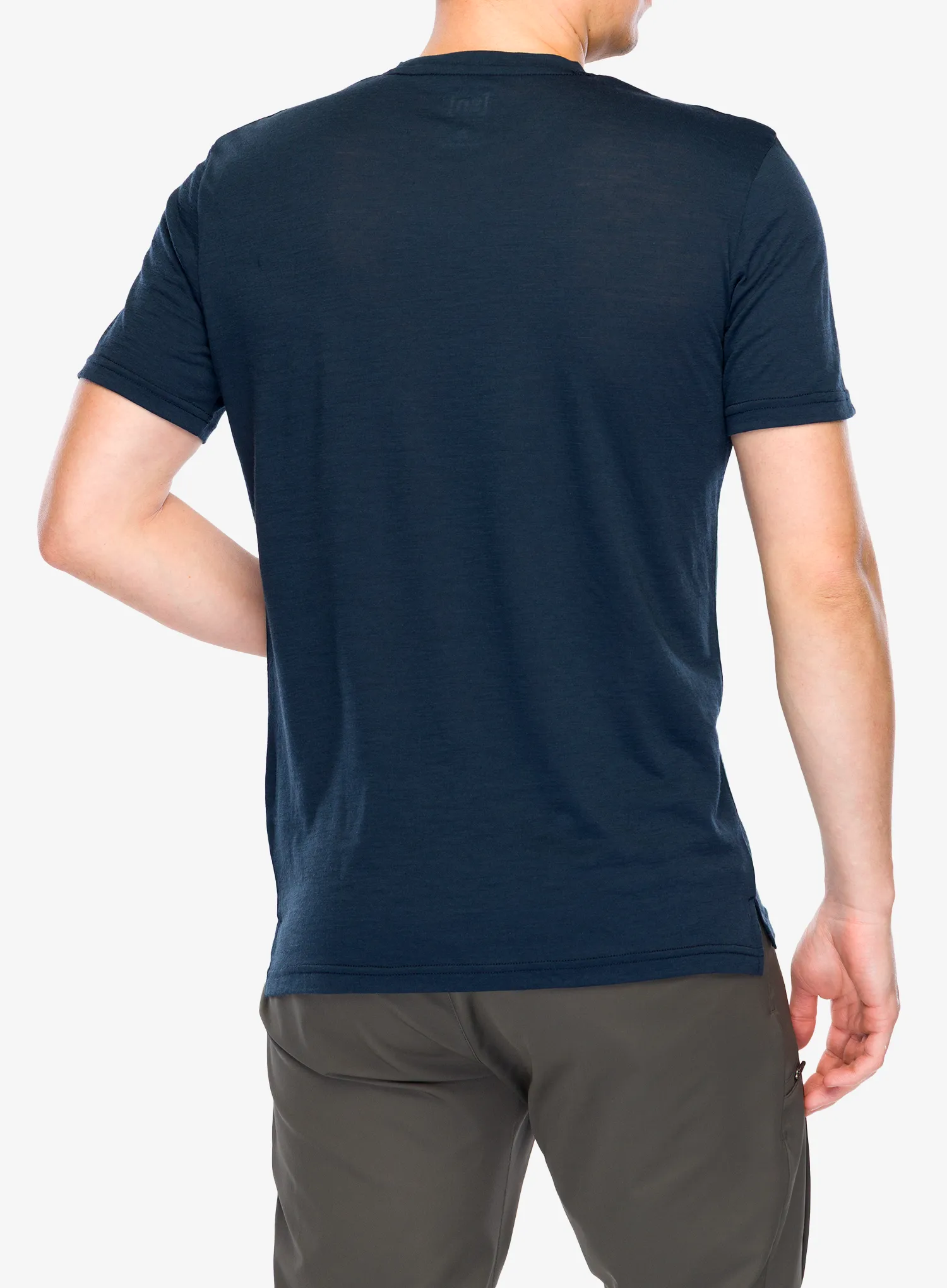 Super.natural Hiking Tee Merinó póló - blueberry/vapor grey