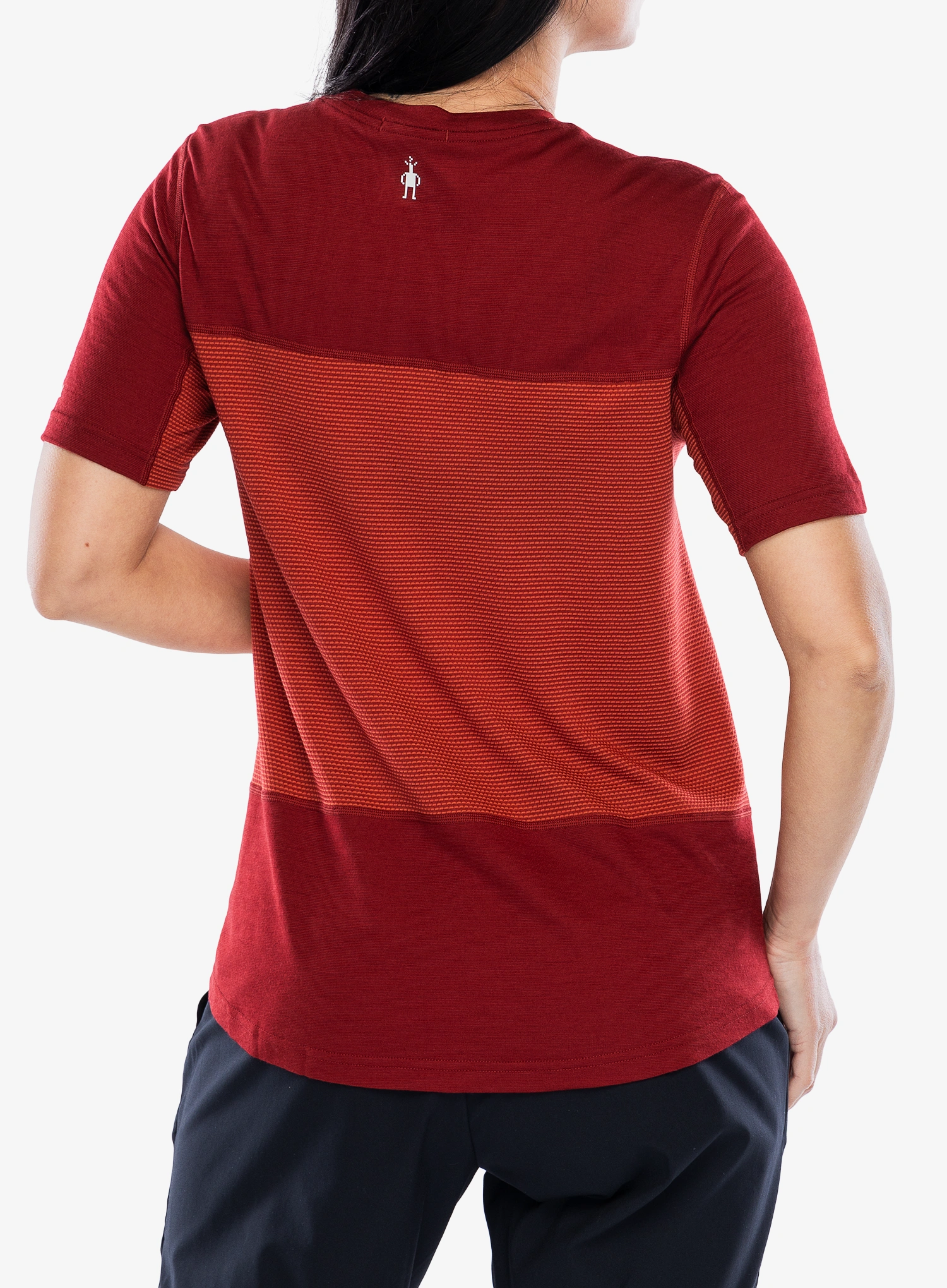 Smartwool Mountain Bike Short Sleeve Jersey Biciklis póló női - currant
