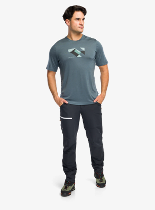 Ortovox 140 Cool Landscape Ts Póló - dark arctic grey