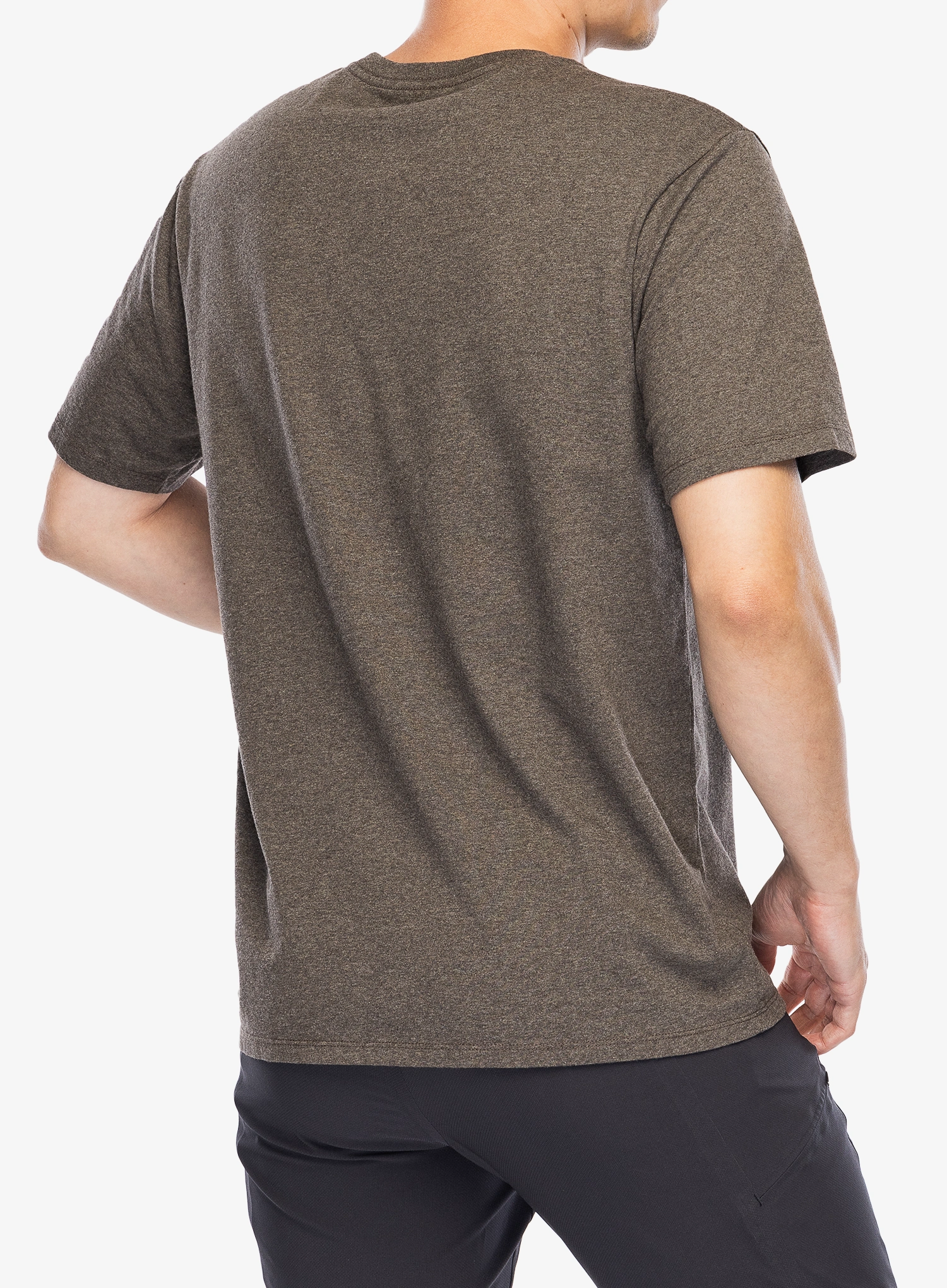 Patagonia Shop Sticker Pocket Responsibili-Tee Póló - marlow brown