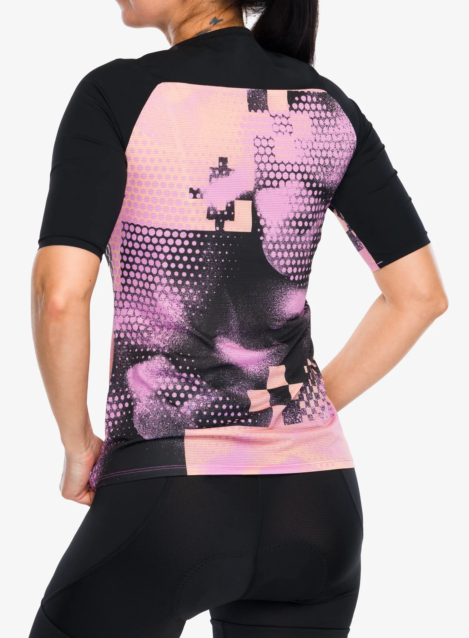 Fox Flexair Ascent SS Pulse Női kerékpáros póló - dusty rose