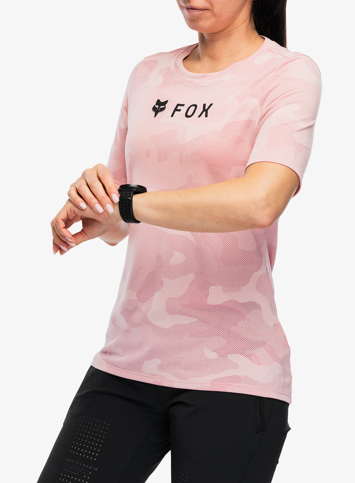 Fox Ranger Tru Dri SS Jersey Női kerékpáros póló - berry