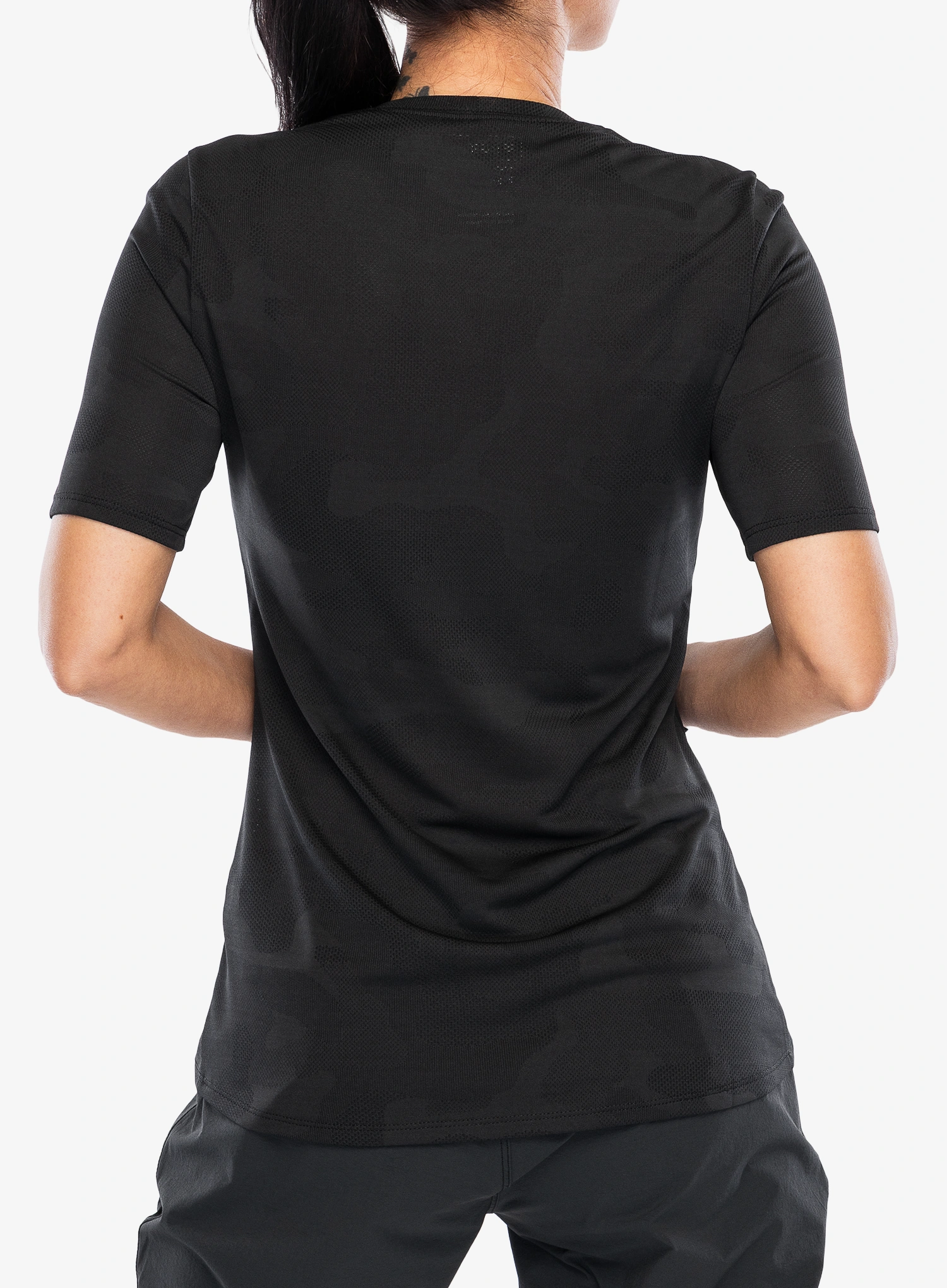 Fox Ranger Tru Dri SS Jersey Női kerékpáros póló - black