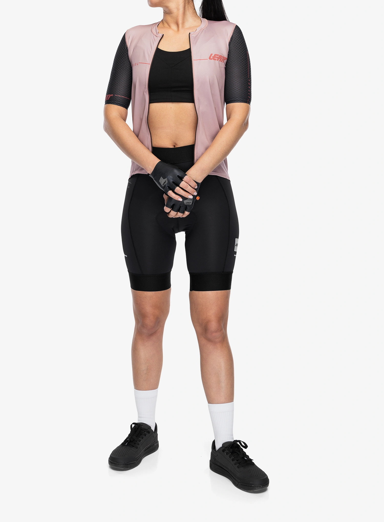 Leatt Jersey MTB Endurance 6.0 Női kerékpáros póló - dusty pink