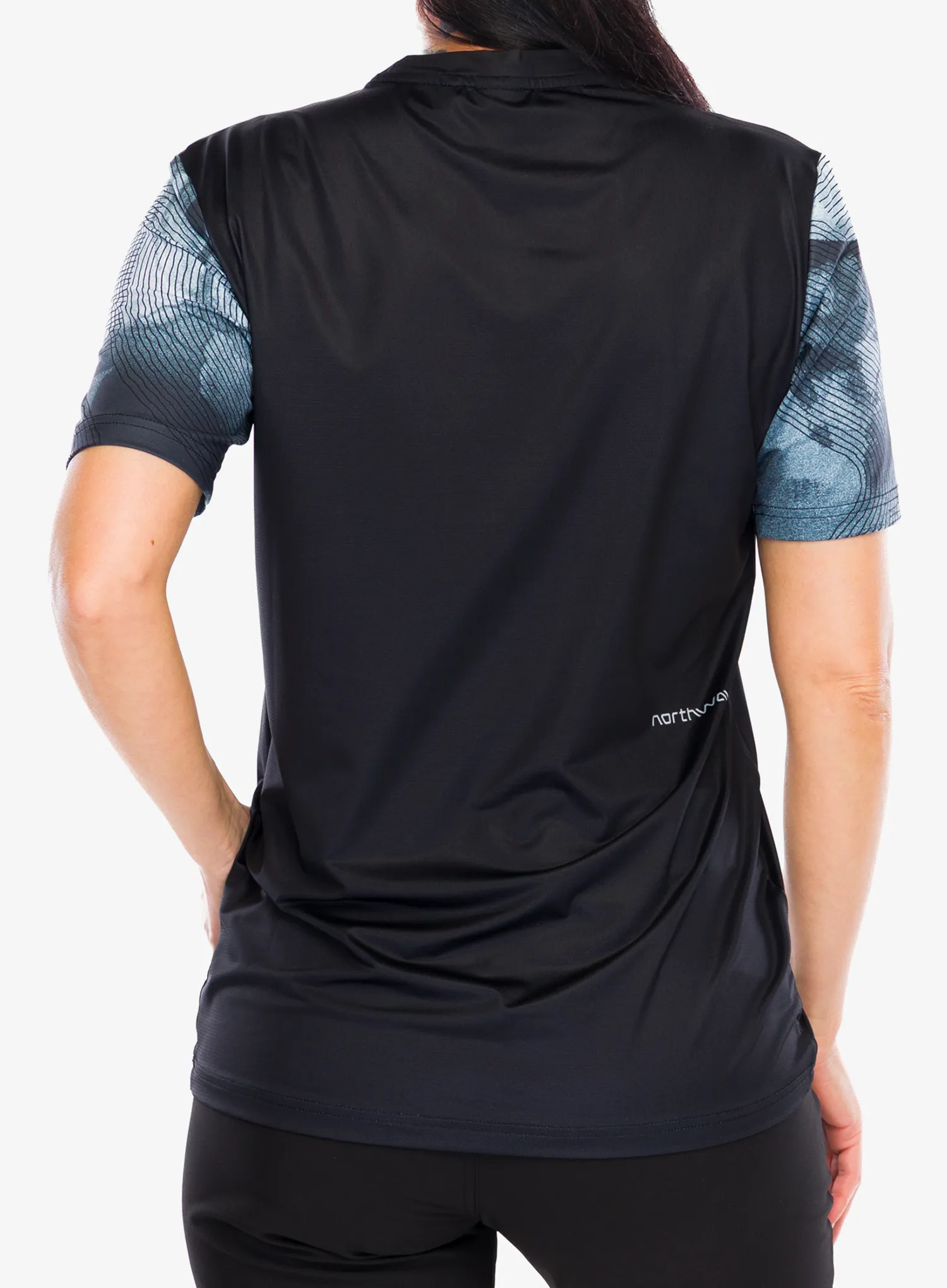 Northwave Xtrail 2 Woman Jersey Short Sleeve  Női Kerékpáros Póló - black