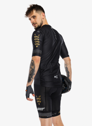 Leatt Jersey MTB Endurance 6.0 Kerékpáros póló - racing black