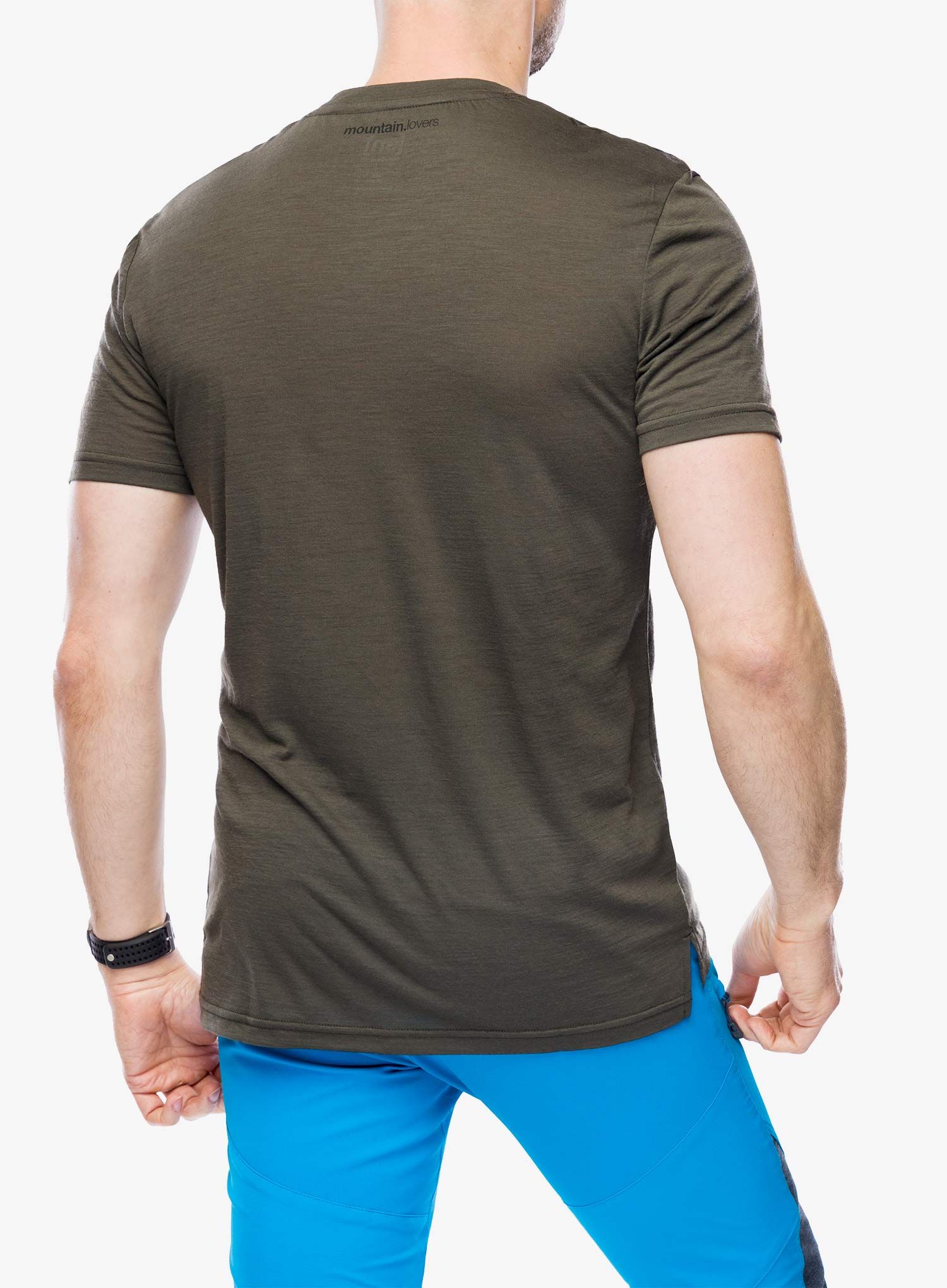 Super.natural Carabineri Tee Póló - black ink/jet black