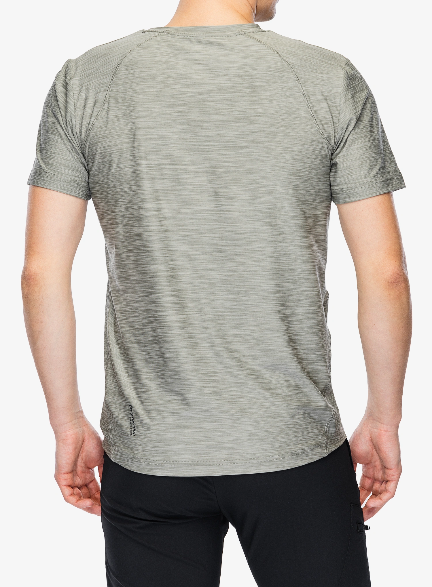 CMP Toto T-Shirt Melange Stretch Jersey Gyorsan száradó póló - sage mel