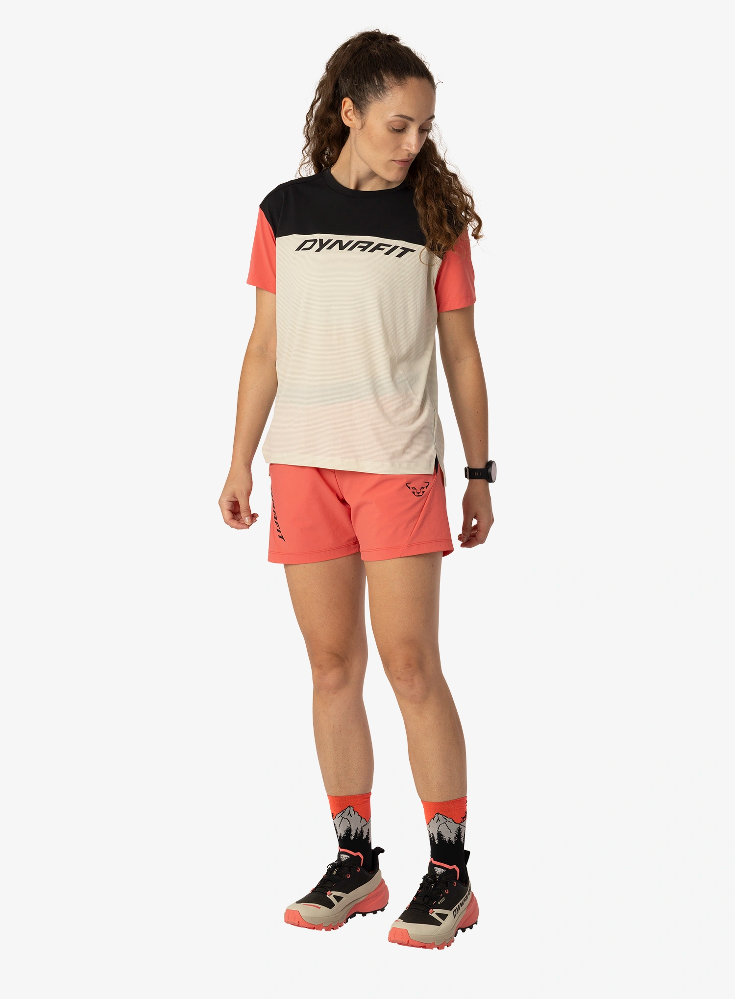 Dynafit Traverse Light T-Shirt Gyorsan száradó női póló - overcast