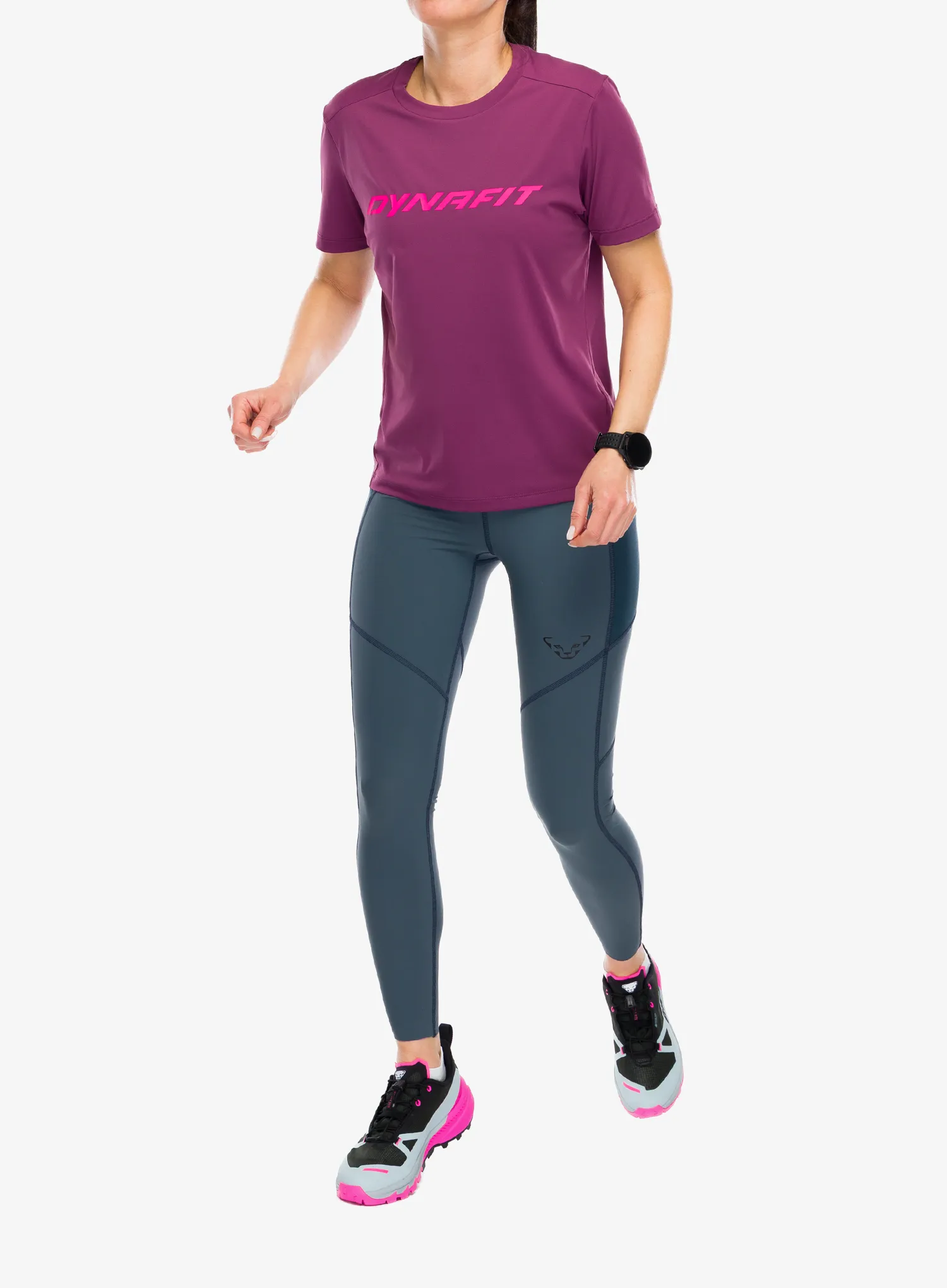 Dynafit Traverse T-Shirt Gyorsan száradó női póló - amaranth