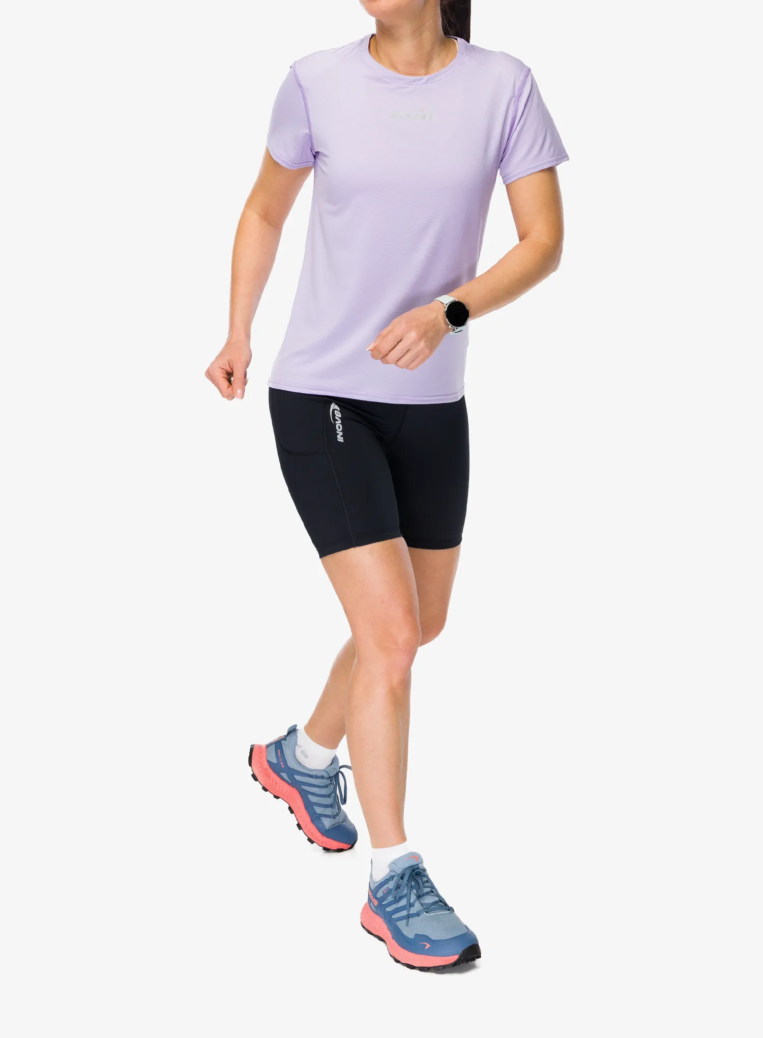 Inov-8 Airlite Short Sleeve T-Shirt Gyorsan száradó női póló - purple