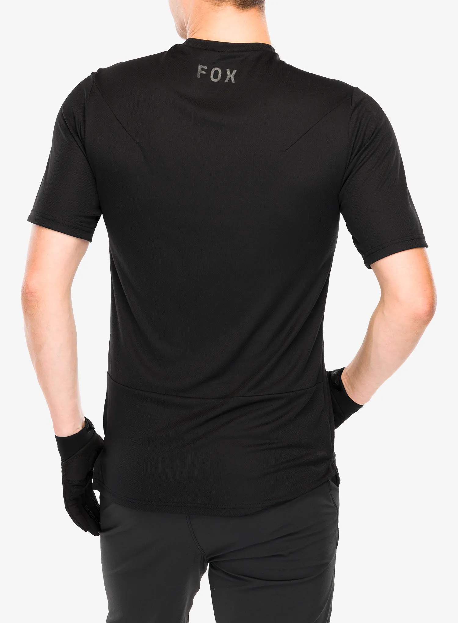 Fox Ranger SS Jersey Fox Head Gyorsan száradó póló - black