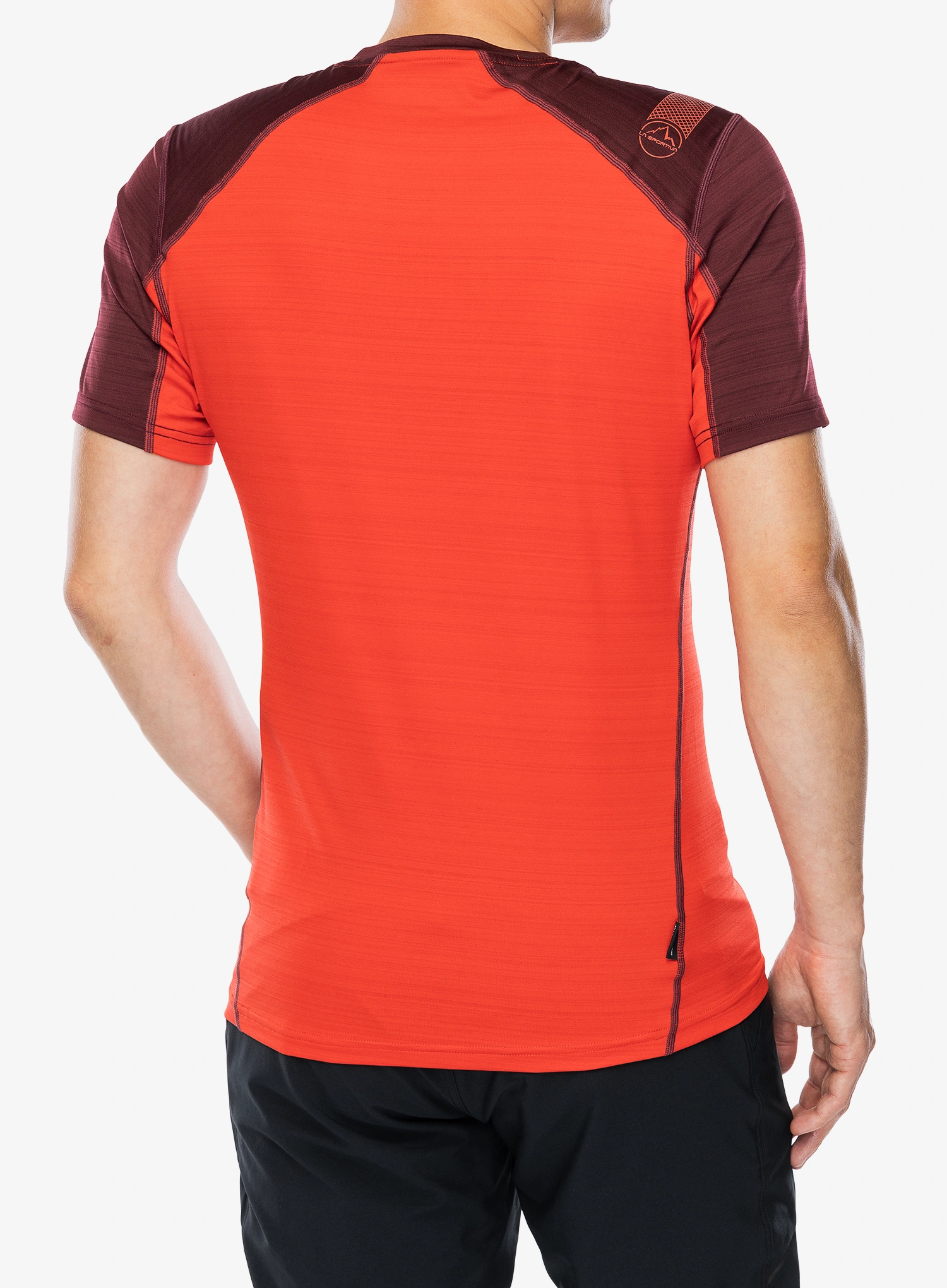 La Sportiva Sunfire T-Shirt Gyorsan száradó póló - mountain red/redwood