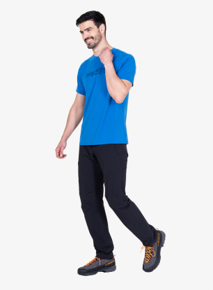 Mountain Equipment Groundup Skyline Tee Gyorsan száradó póló - atlantic blue