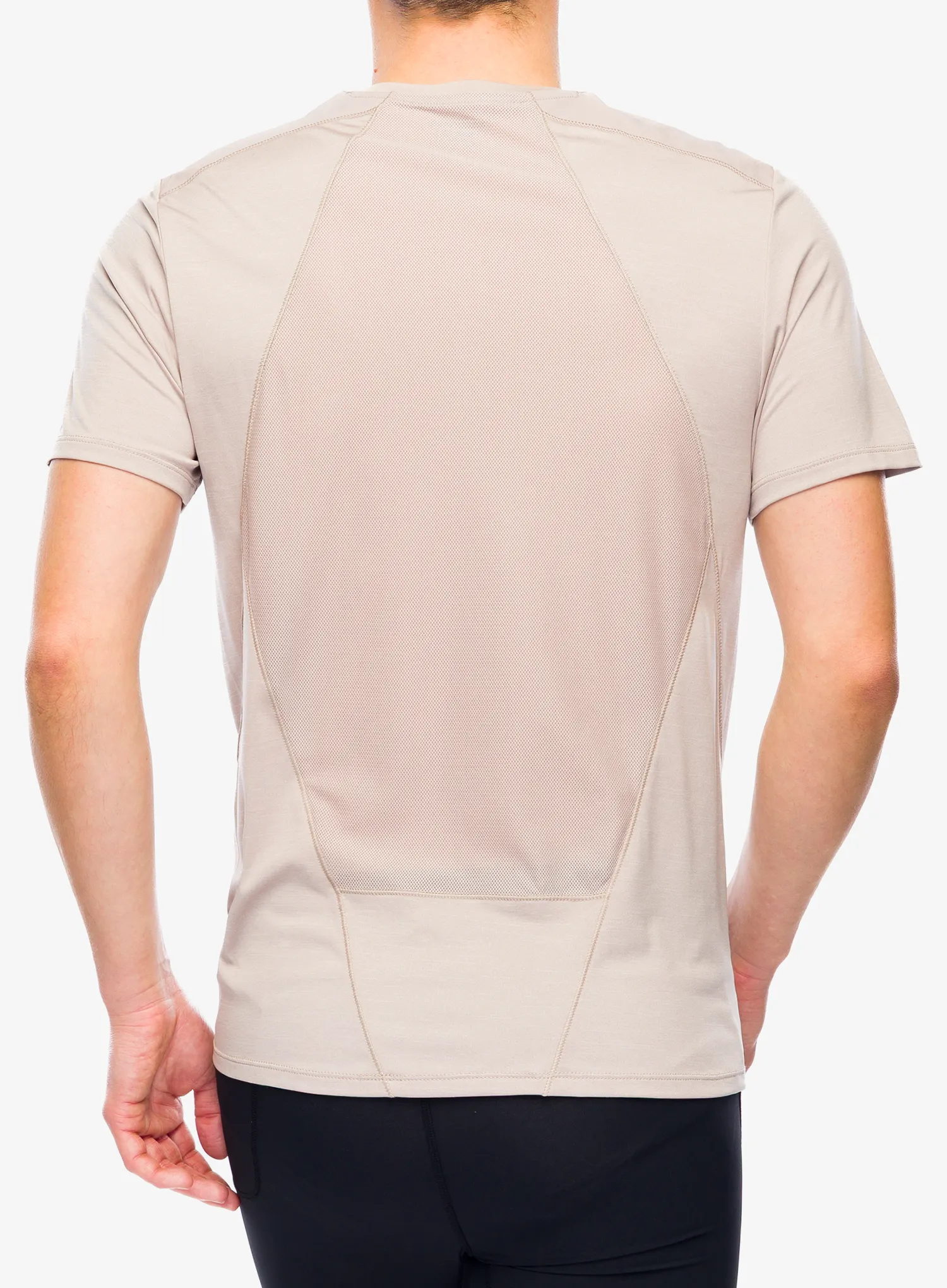 Salomon Outline S/S Tee Gyorsan száradó póló - etherea