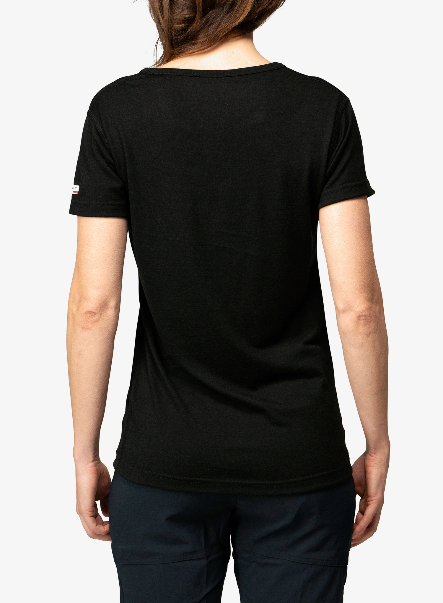 Devold Breeze Plus Merino 200 T-Shirt Termoaktív női póló - black