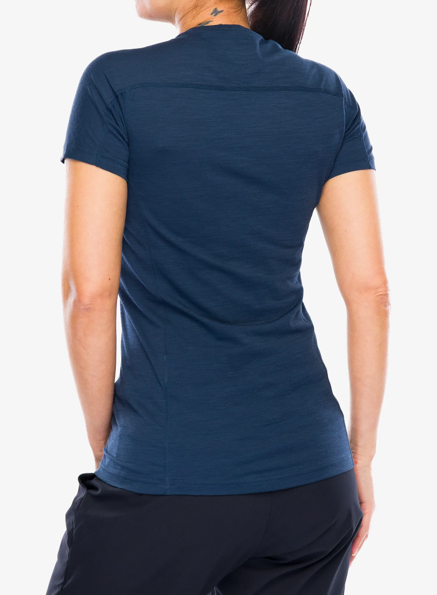 Norrona Falketind Equaliser Merino T-Shirt Termoaktív női póló - indigo night blue