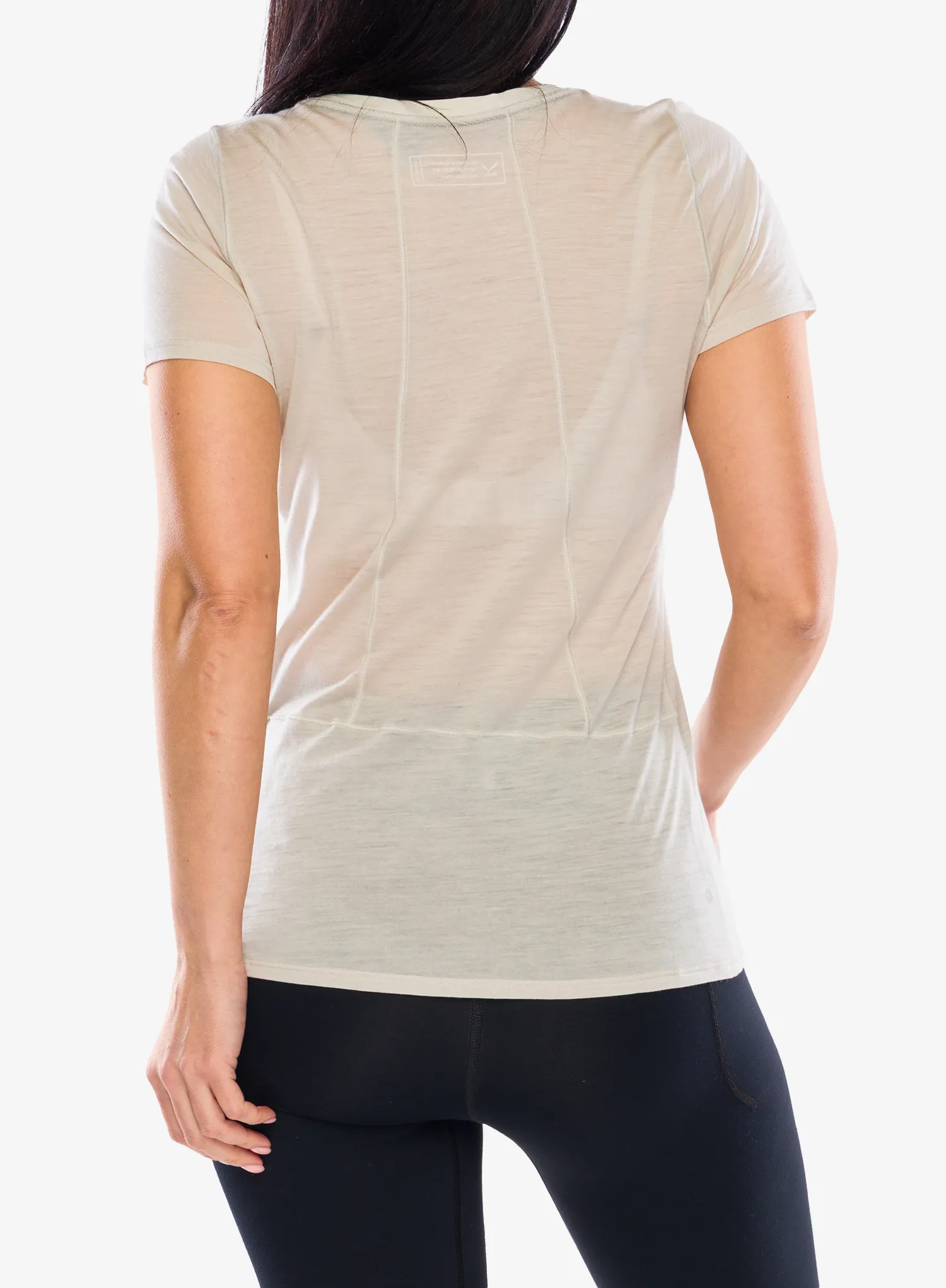 Salewa Agner Merino T-shirt Termoaktív női póló - oatmeal