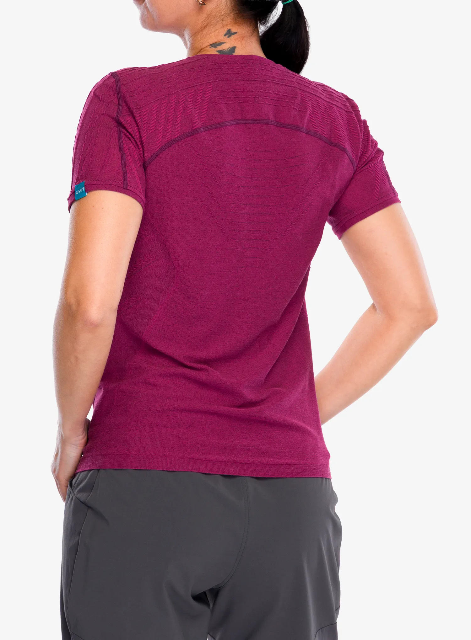 UYN Sparkcross Self Layer Ow Shirt SS Termoaktív női póló - pink yarrow