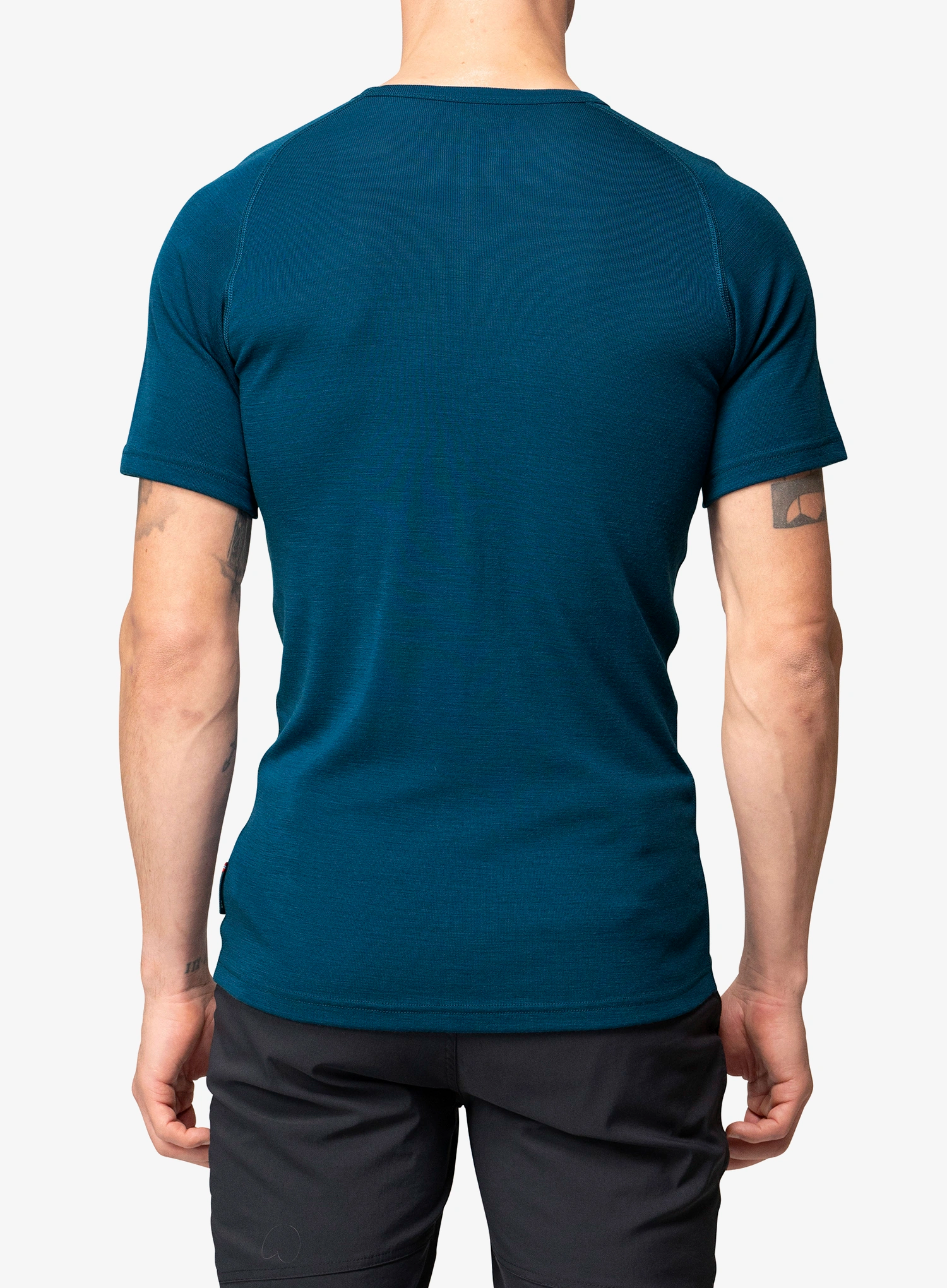 Devold Lauparen Merino 190 Base Tee Termoaktív póló - flood