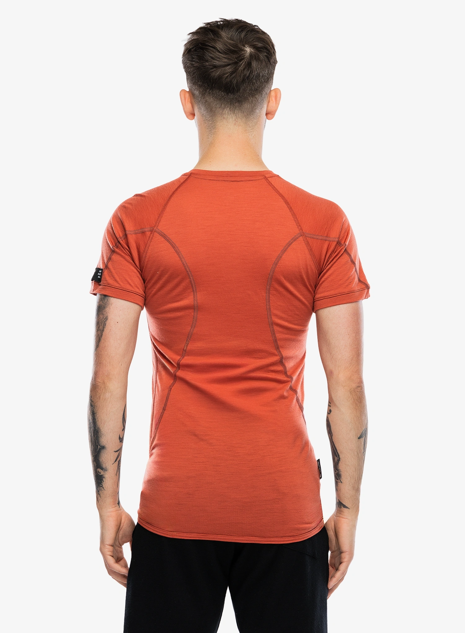 Sensor Merino Active Tee S/S Termoaktív póló - terracotta