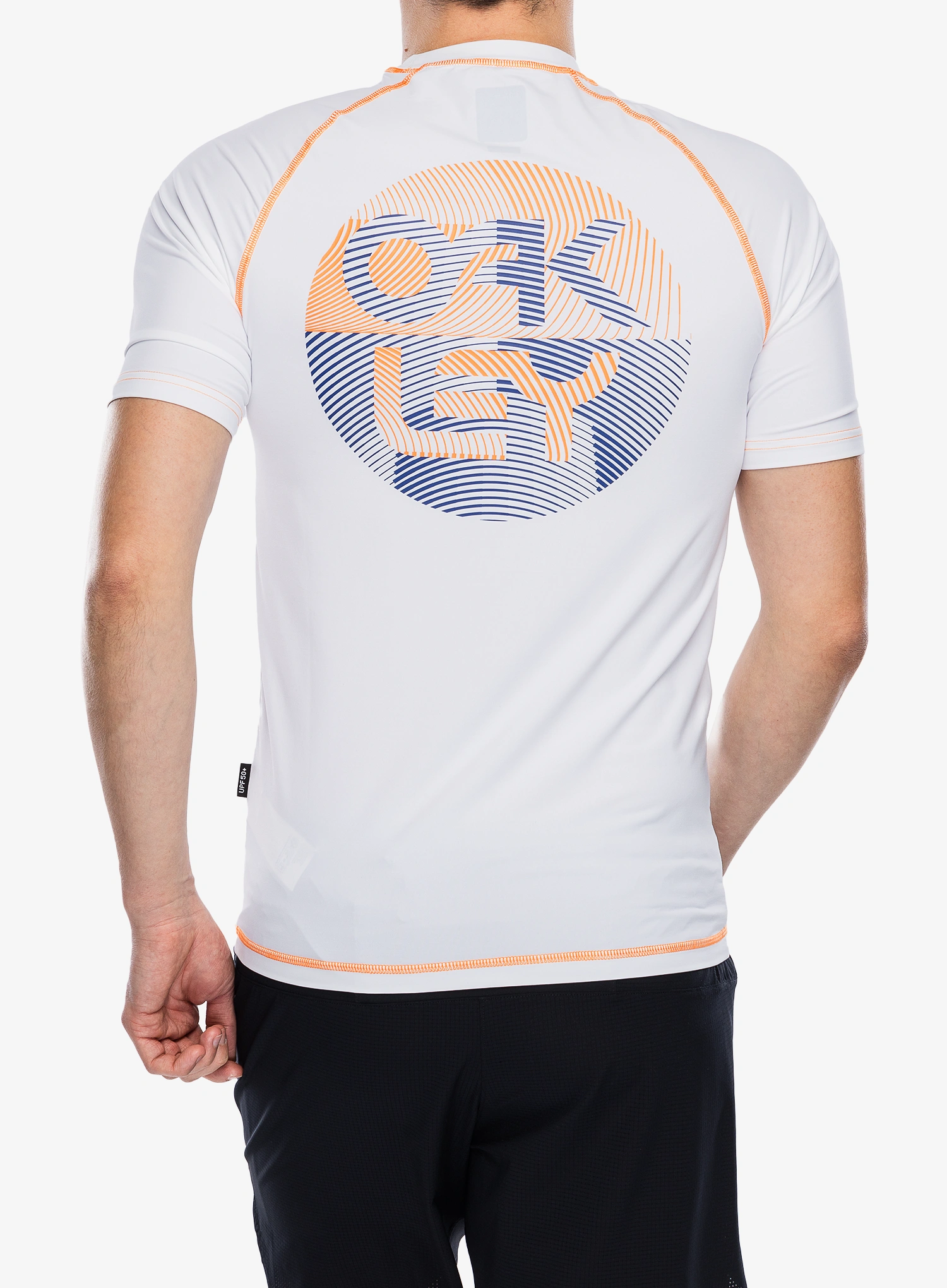 Oakley Fingerprint Rashguard Edzőpóló - white