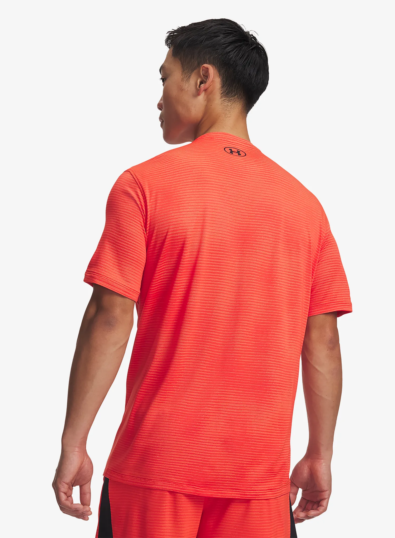 Under Armour Tech Vent VHS Jacquard SS Edzőpóló - venom red/black