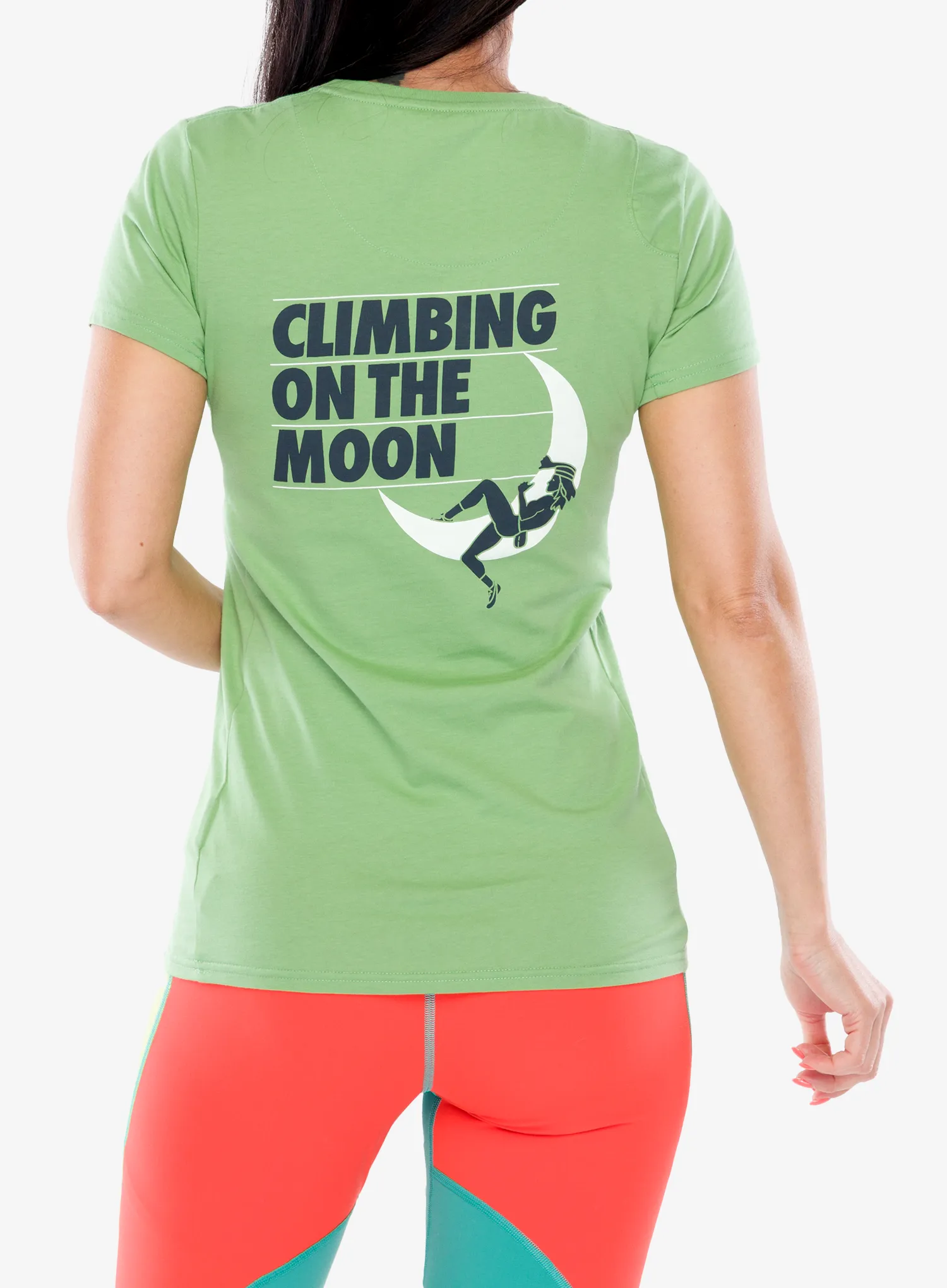La Sportiva Moon Rock T-Shirt Női mászópóló - aspen green