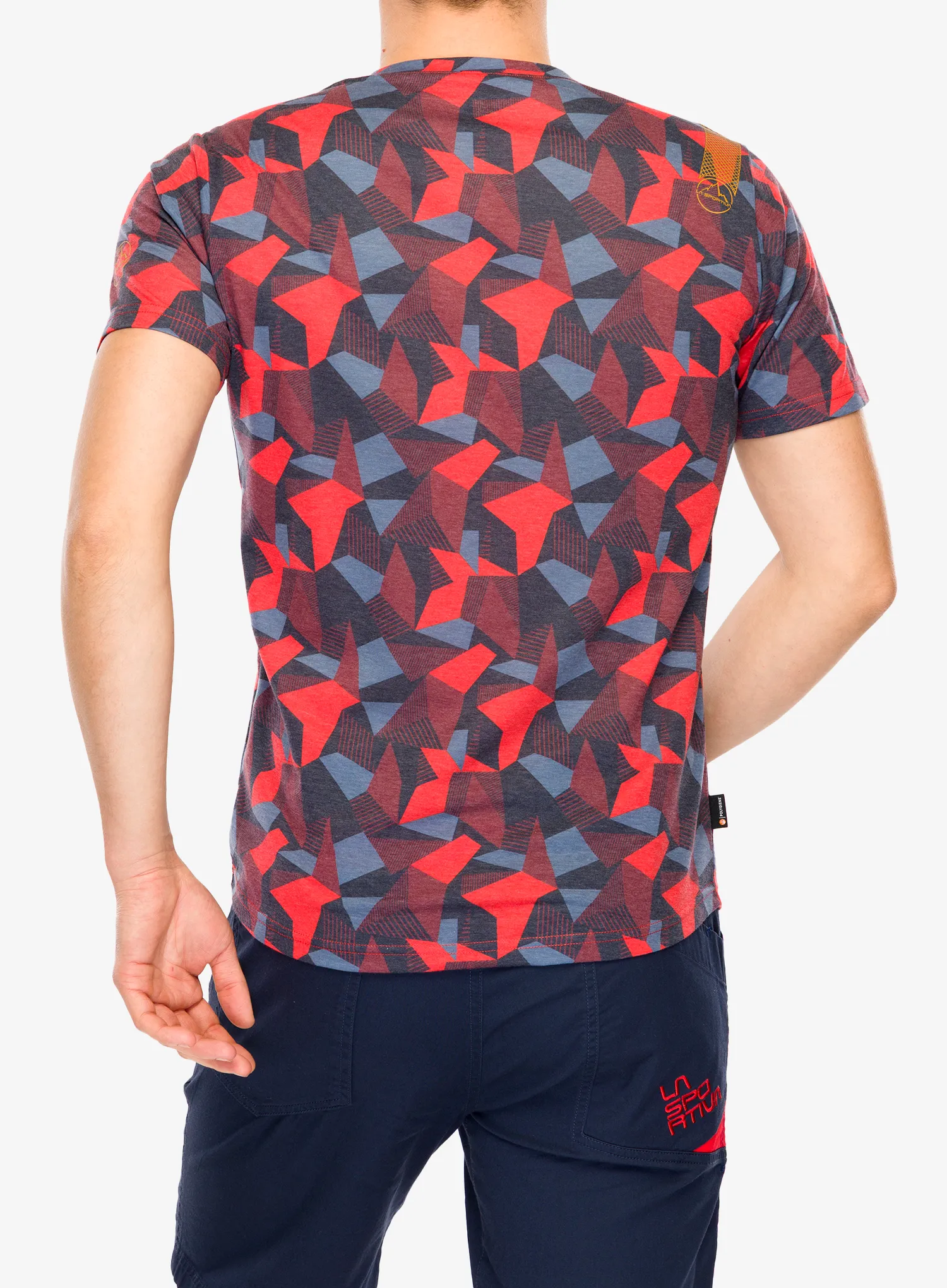 La Sportiva Dimension T-Shirt Mászópóló - mountain red/onyx
